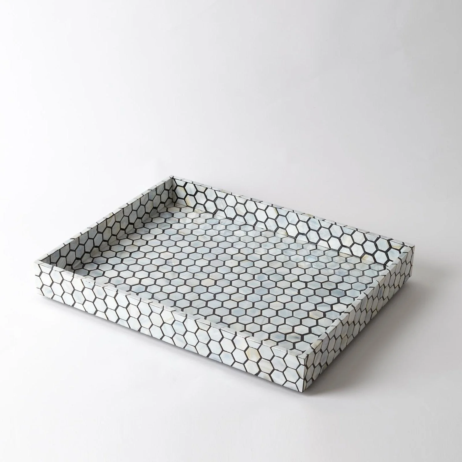 Global Views Mother Of Pearl Tray - Image 10