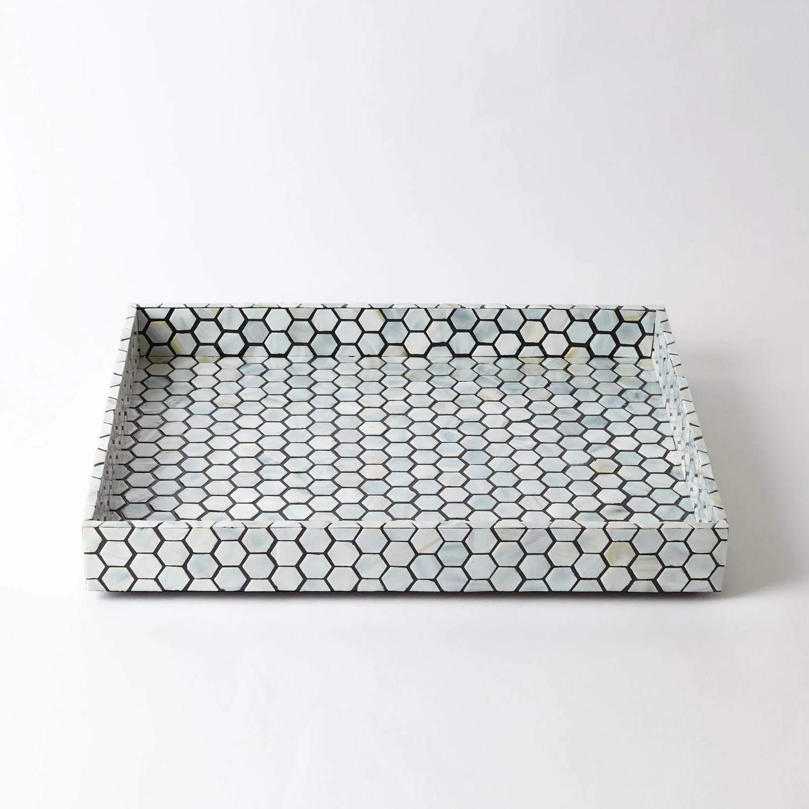 Global Views Mother Of Pearl Tray - Image 12