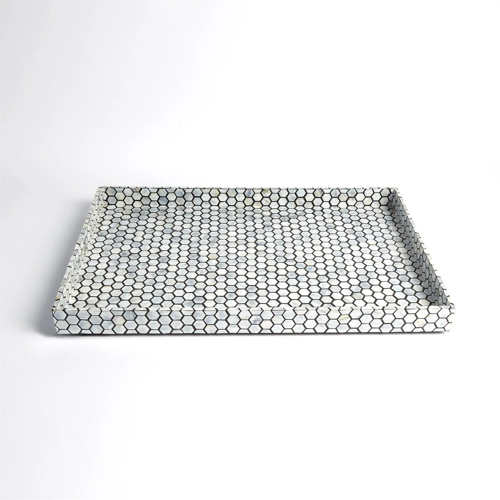 Global Views Mother Of Pearl Tray - Image 13