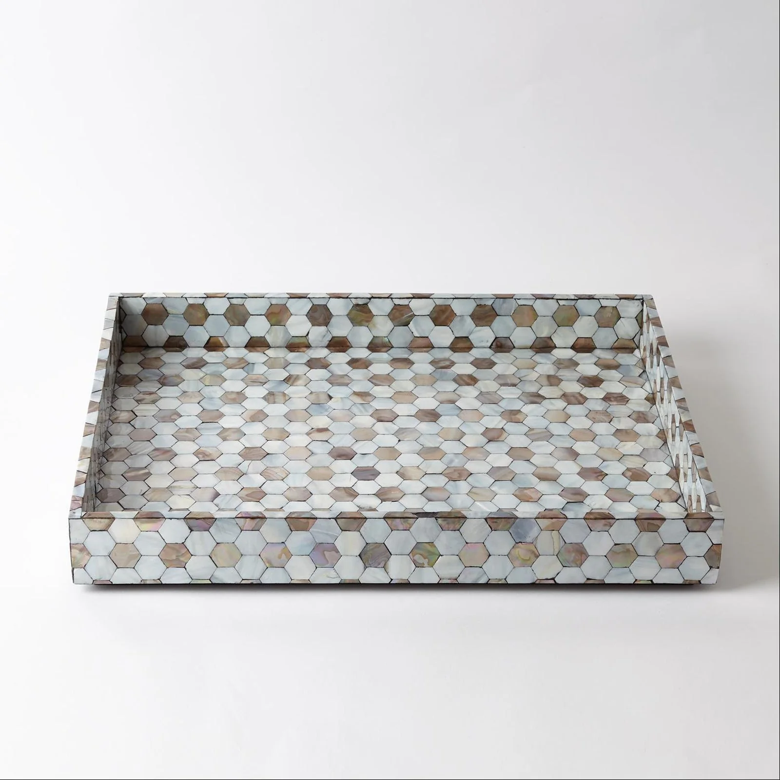 Global Views Mother Of Pearl Tray - Image 8