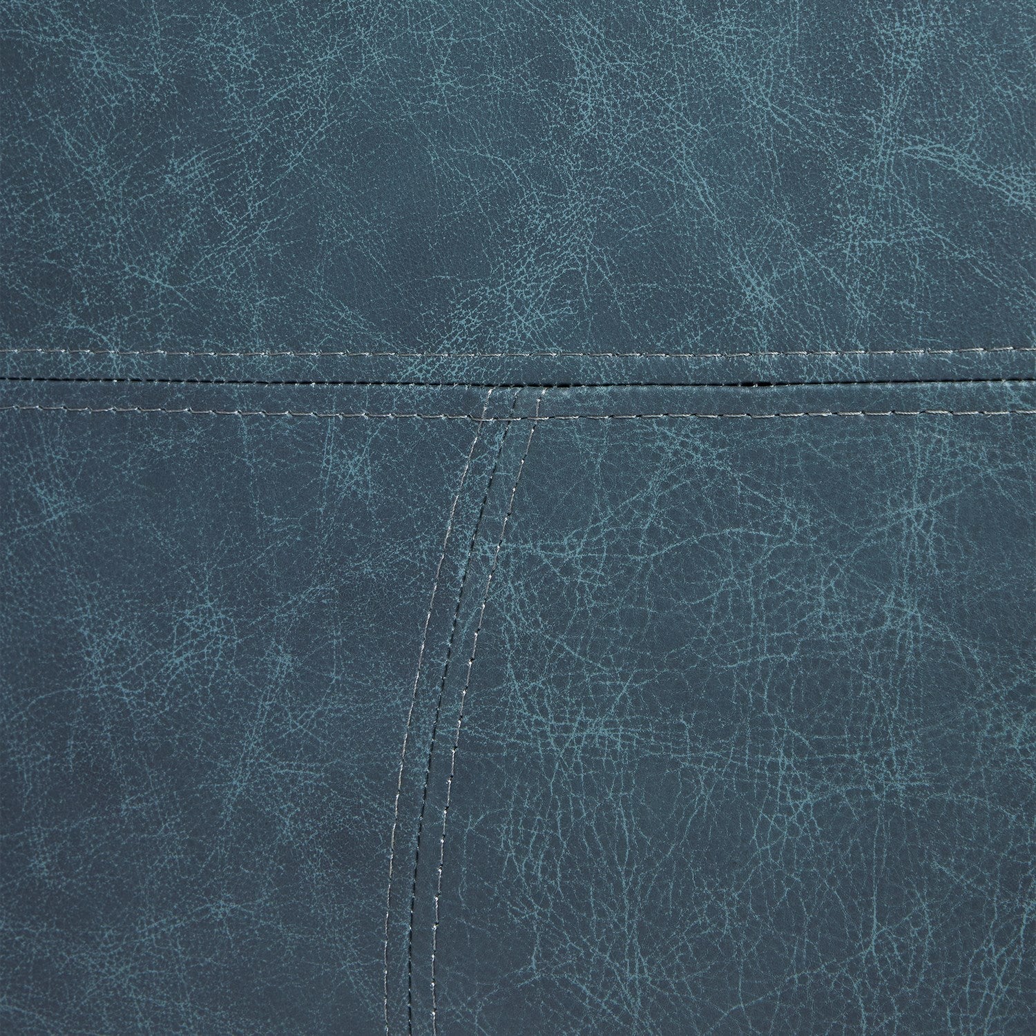 Global Views Navy Leather Bradford Chair - Image 6