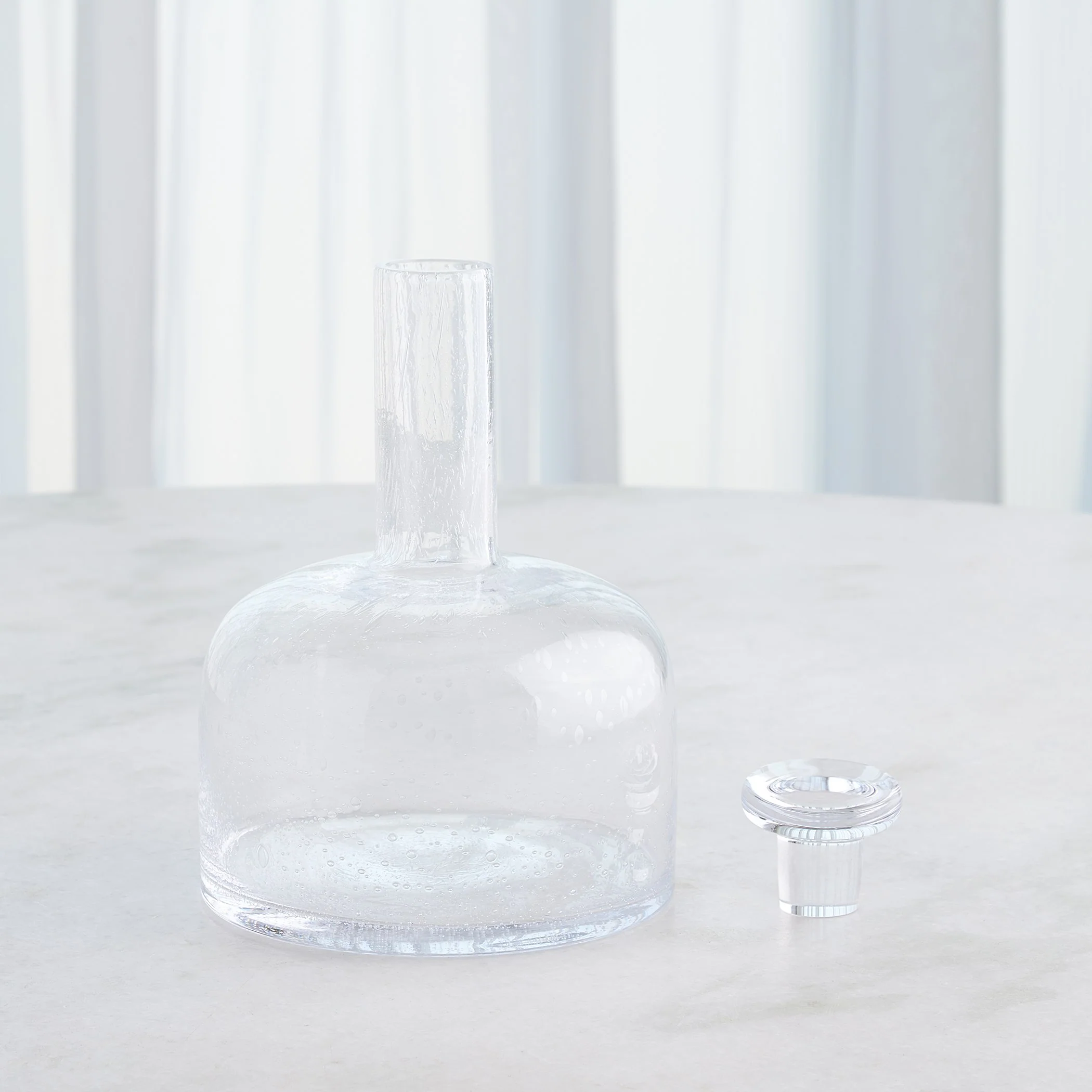 Global Views Necked Seeded Decanter - Image 16