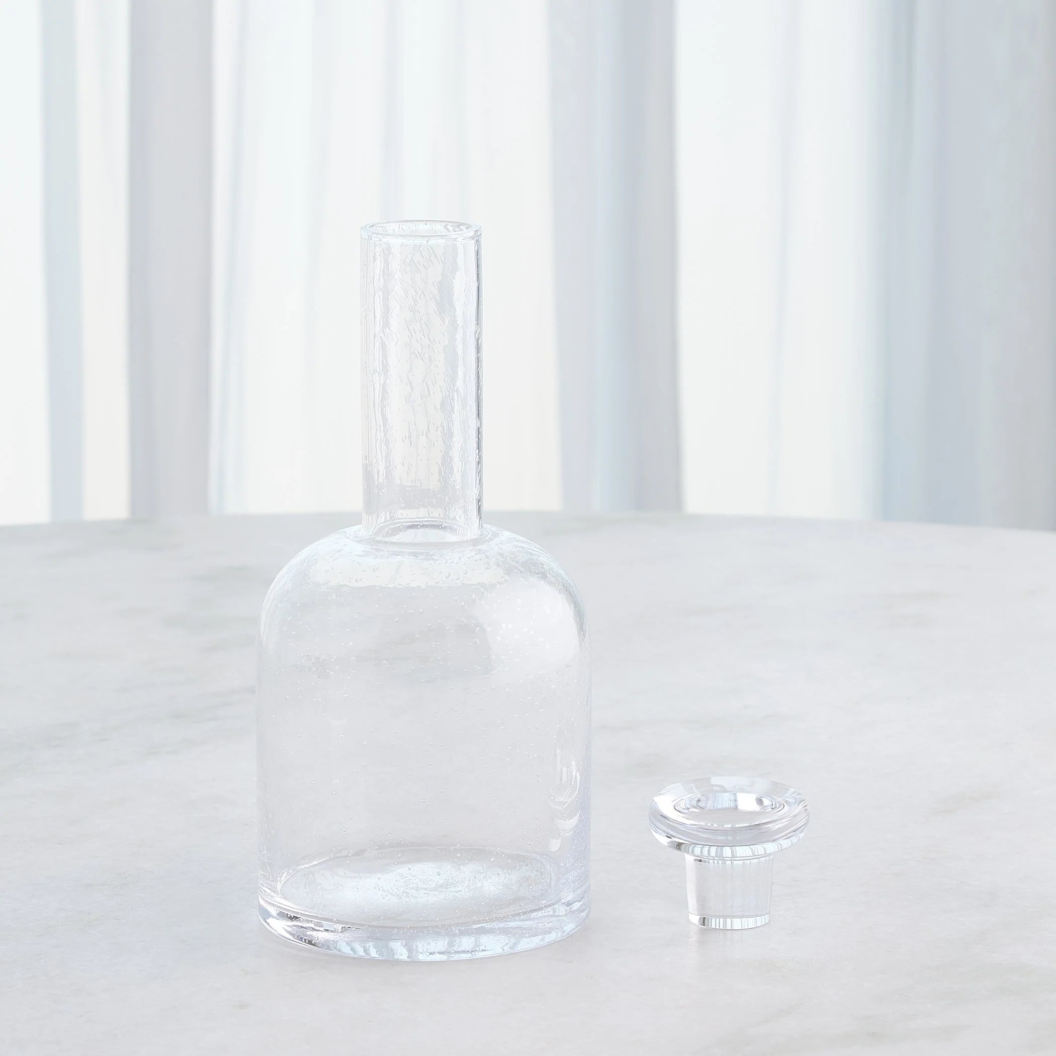 Global Views Necked Seeded Decanter - Image 5
