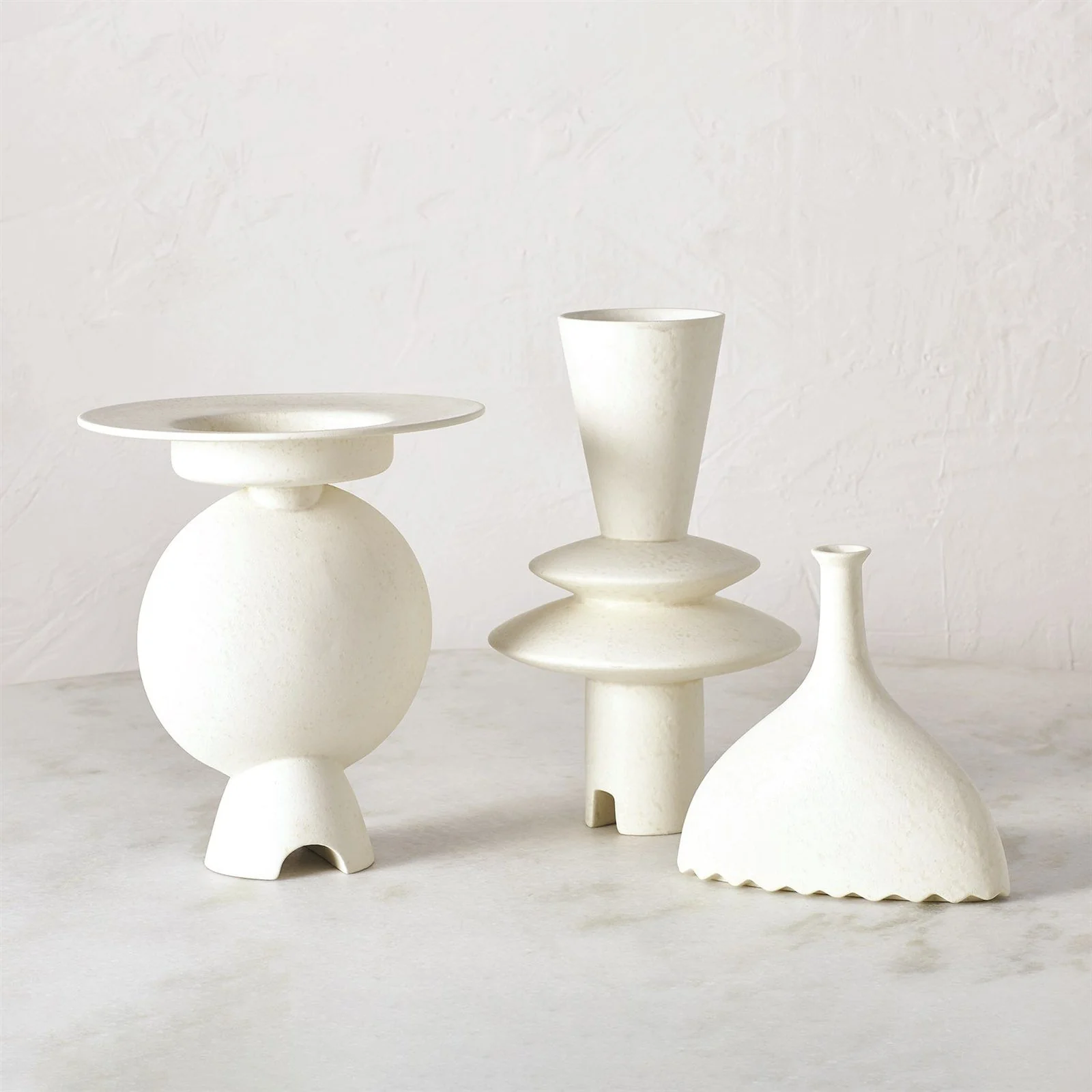 Global Views Noelle Geometric Vase - Image 5
