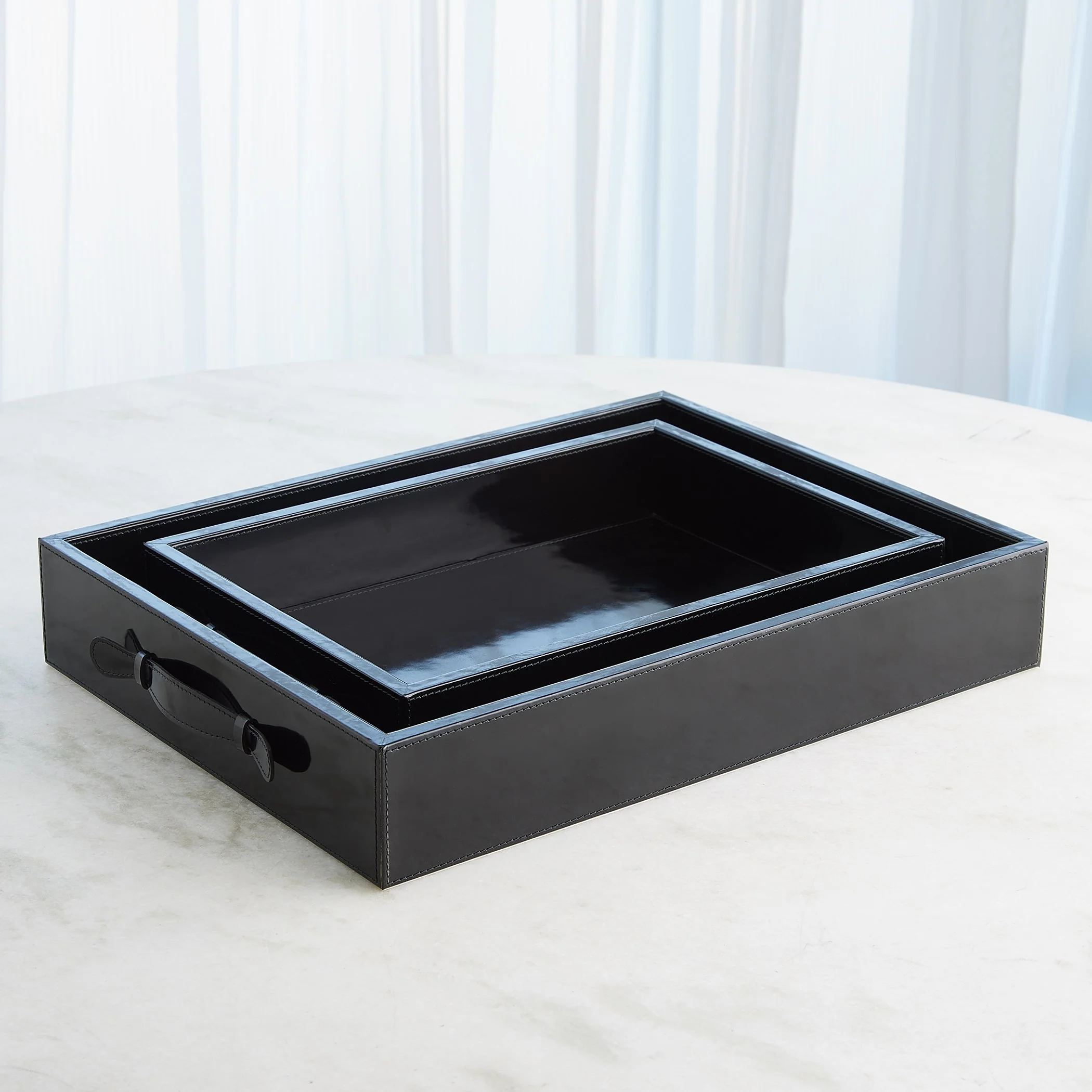 Global Views Noir Box and Tray - Image 23