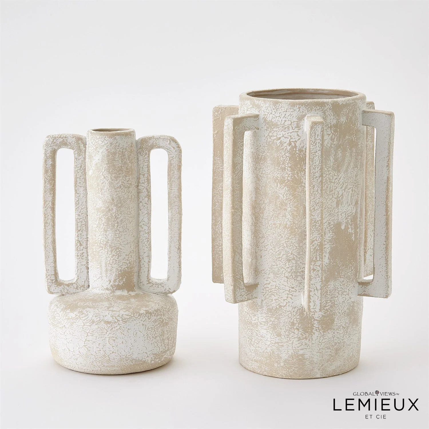 Global Views Normandie and Bretagne Vase - Natural - Image 2