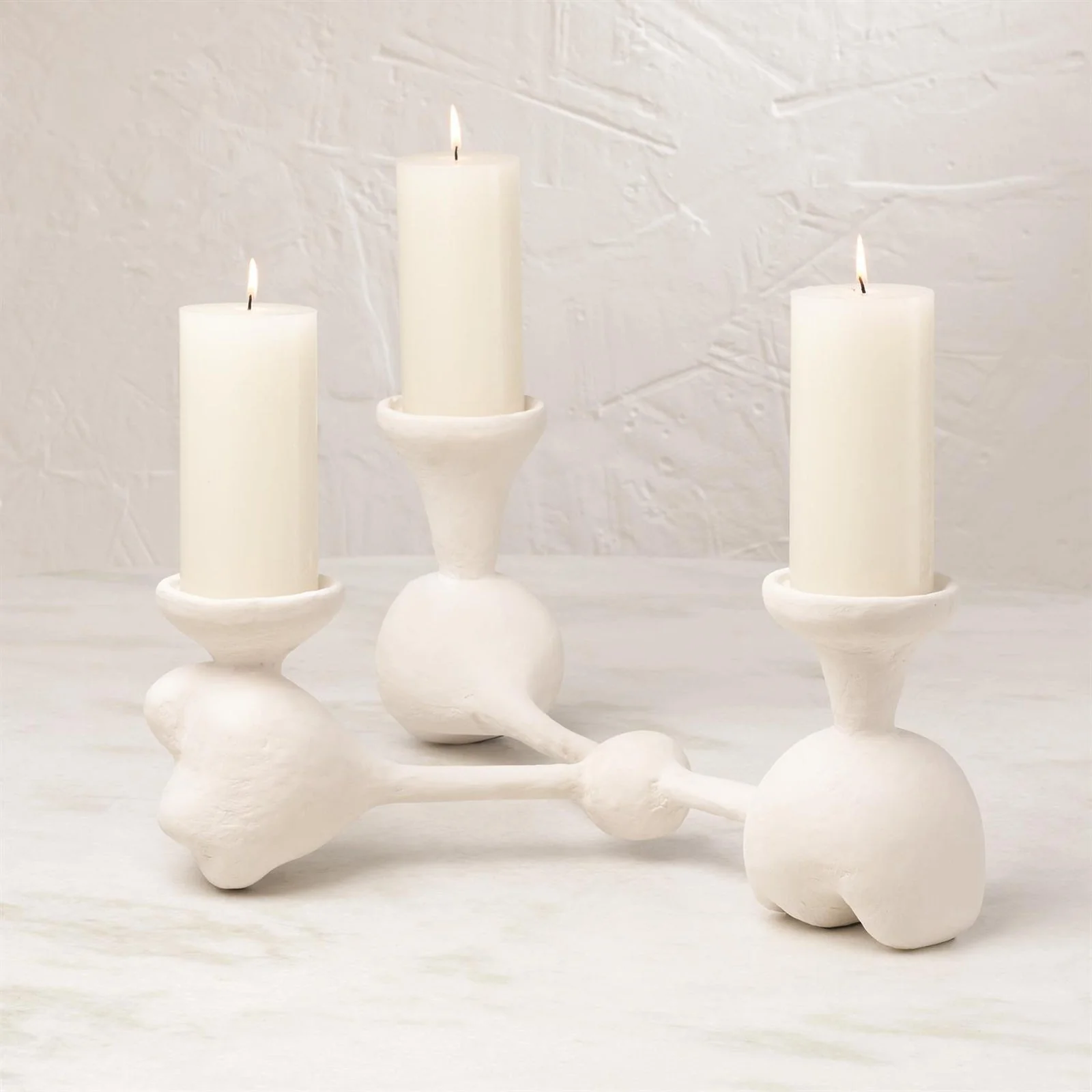 Global Views Nunez Modern Candelabra - Image 4