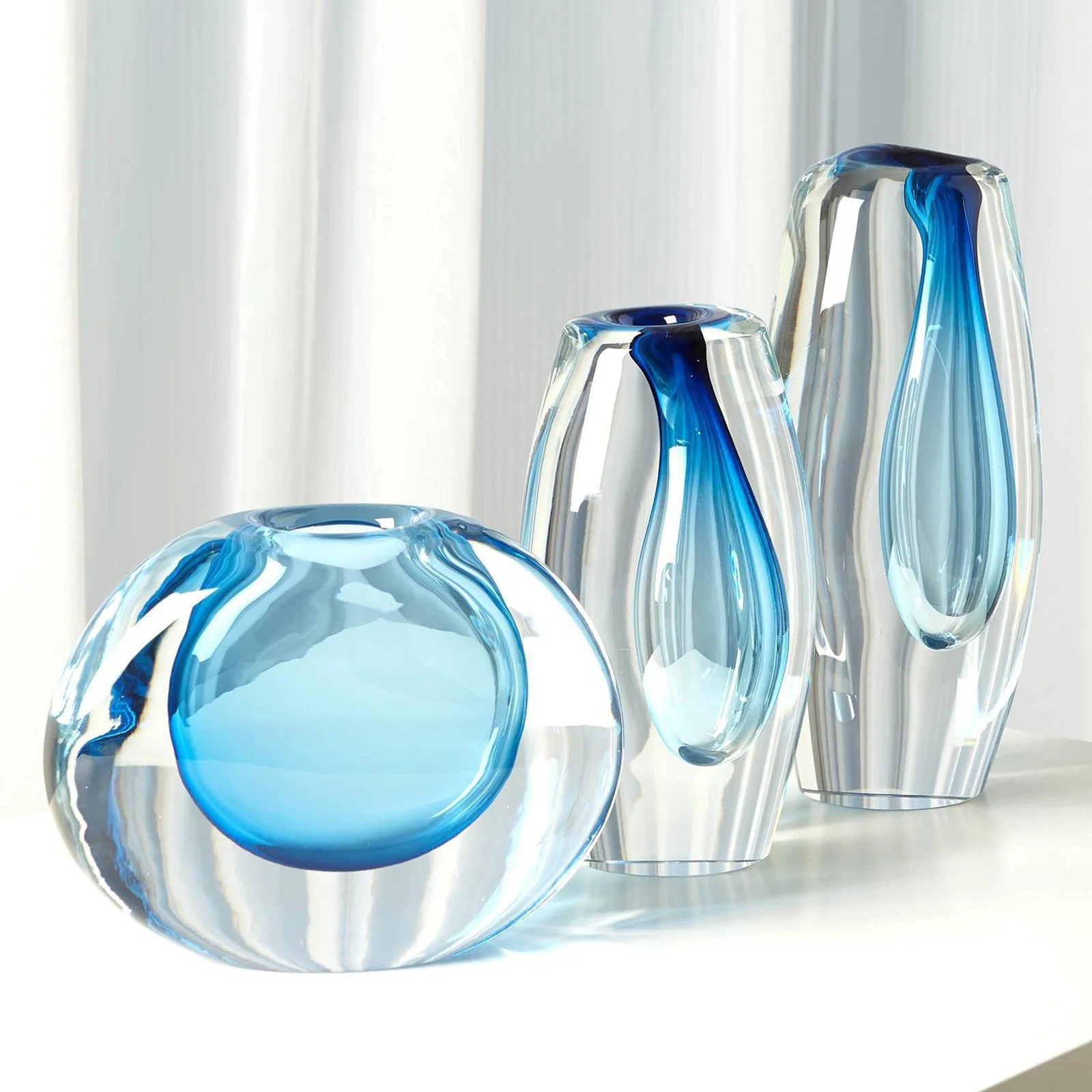 Global Views Offset Round Vase - Image 12
