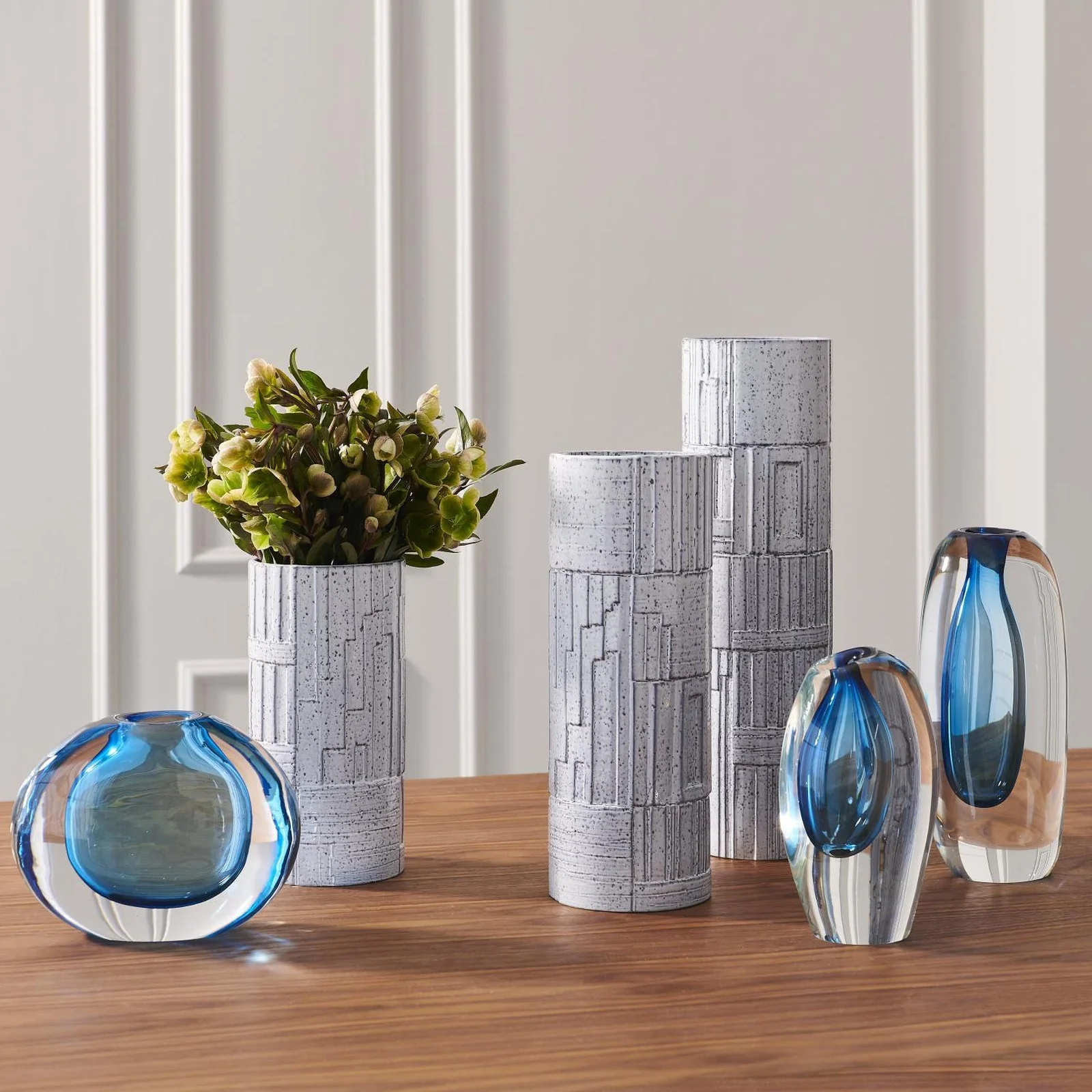Global Views Offset Round Vase - Image 14