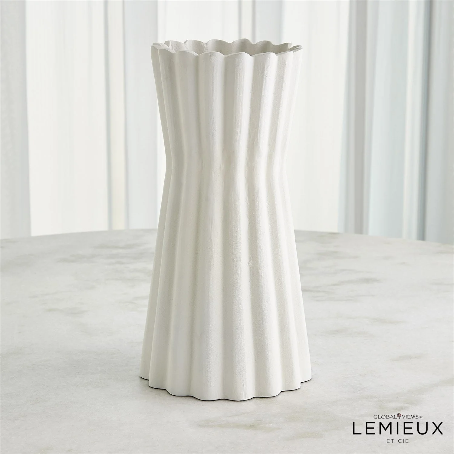 Global Views Olivier Candle Holder & Gaspard Vase - Image 9
