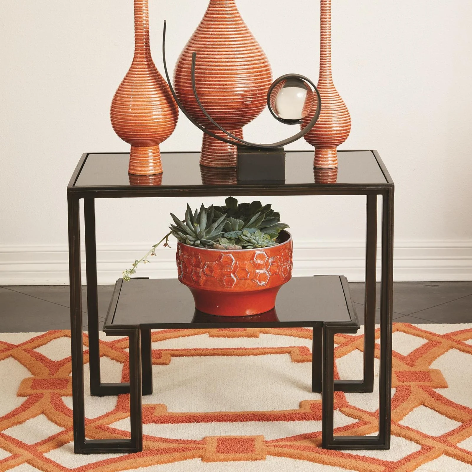 Global Views One Up Accent Table - Image 5