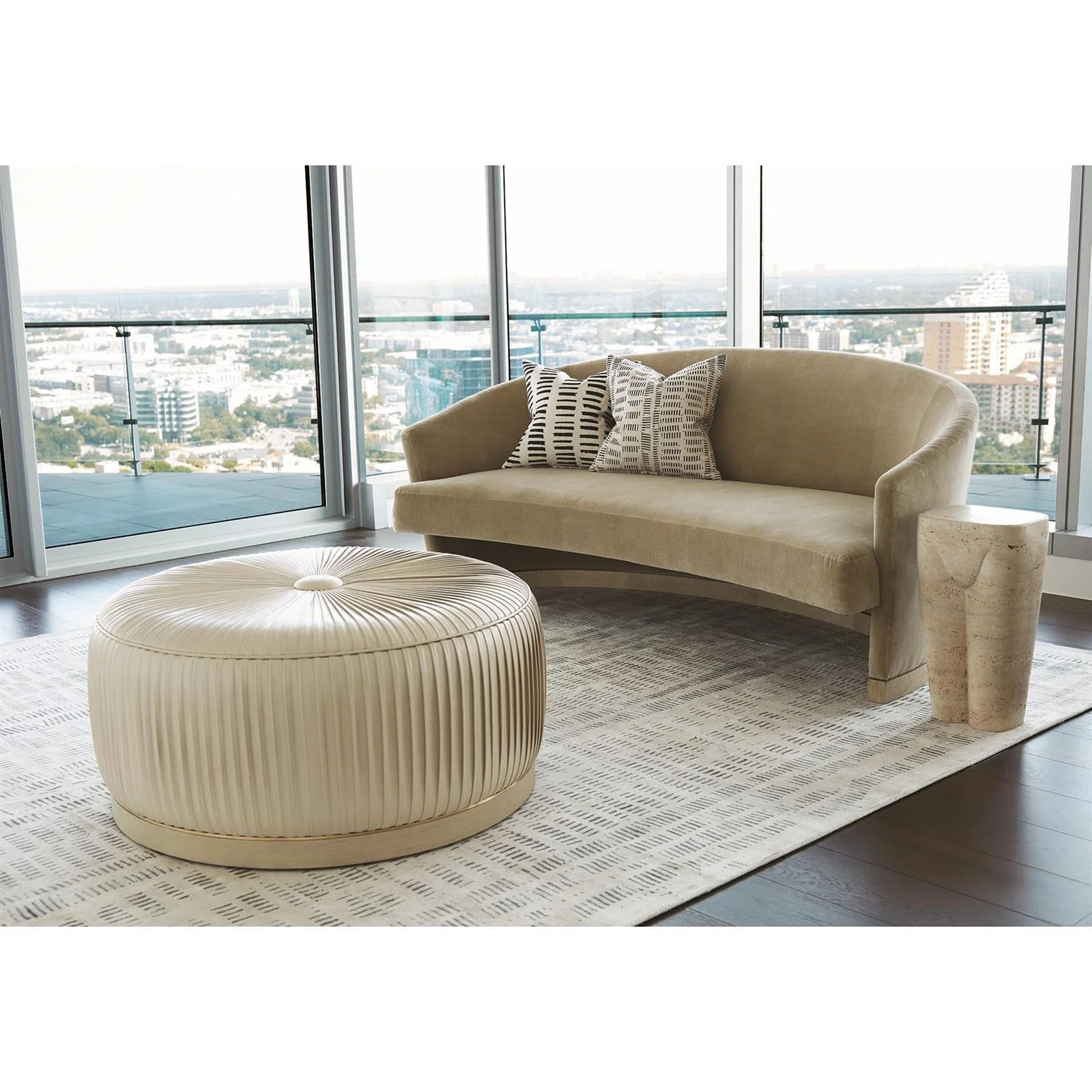 Global Views Ophelia Loveseat - Image 3