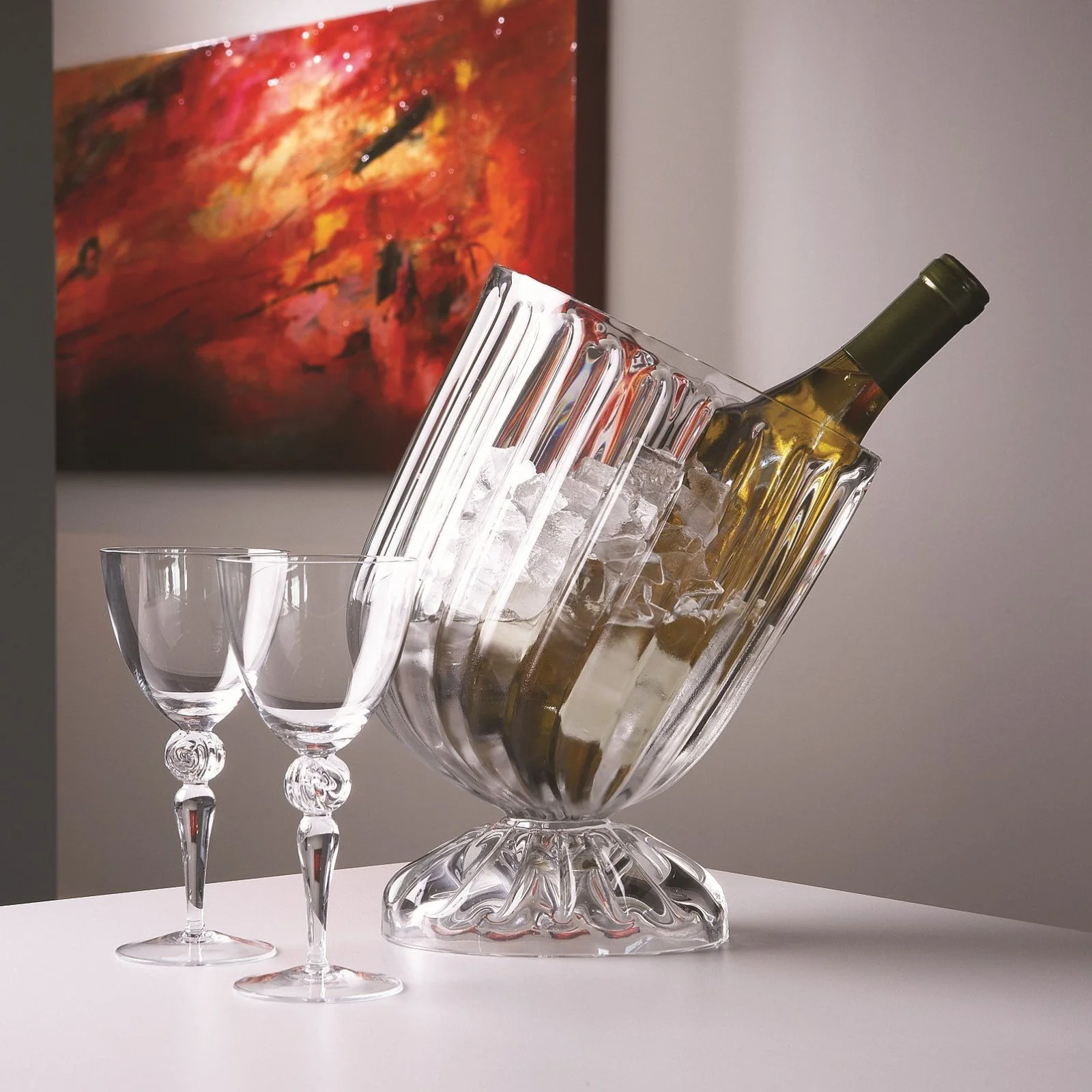 Global Views Optic Slanted Wine Chiller - Image 4