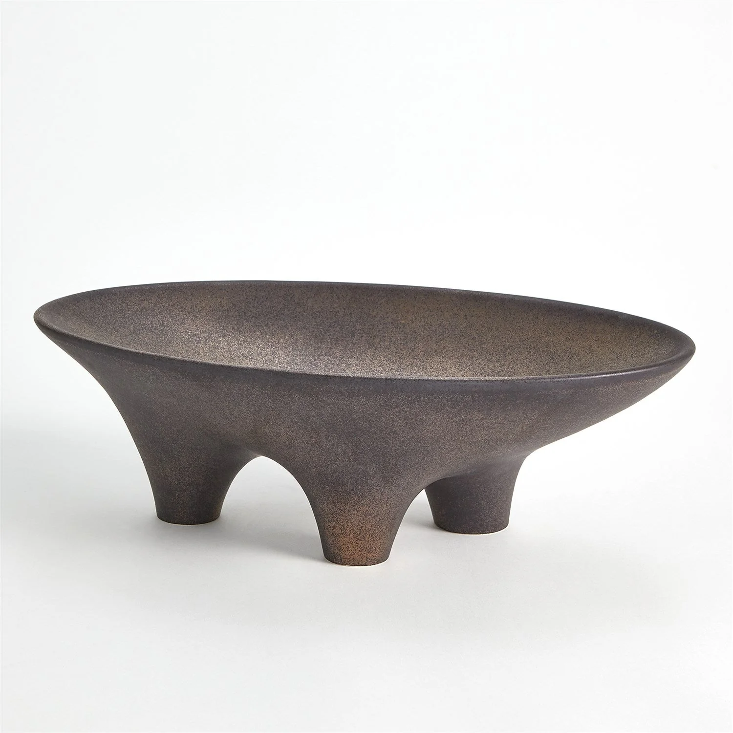 Global Views Opus Triple Leg Bowl - Bronze - Image 4
