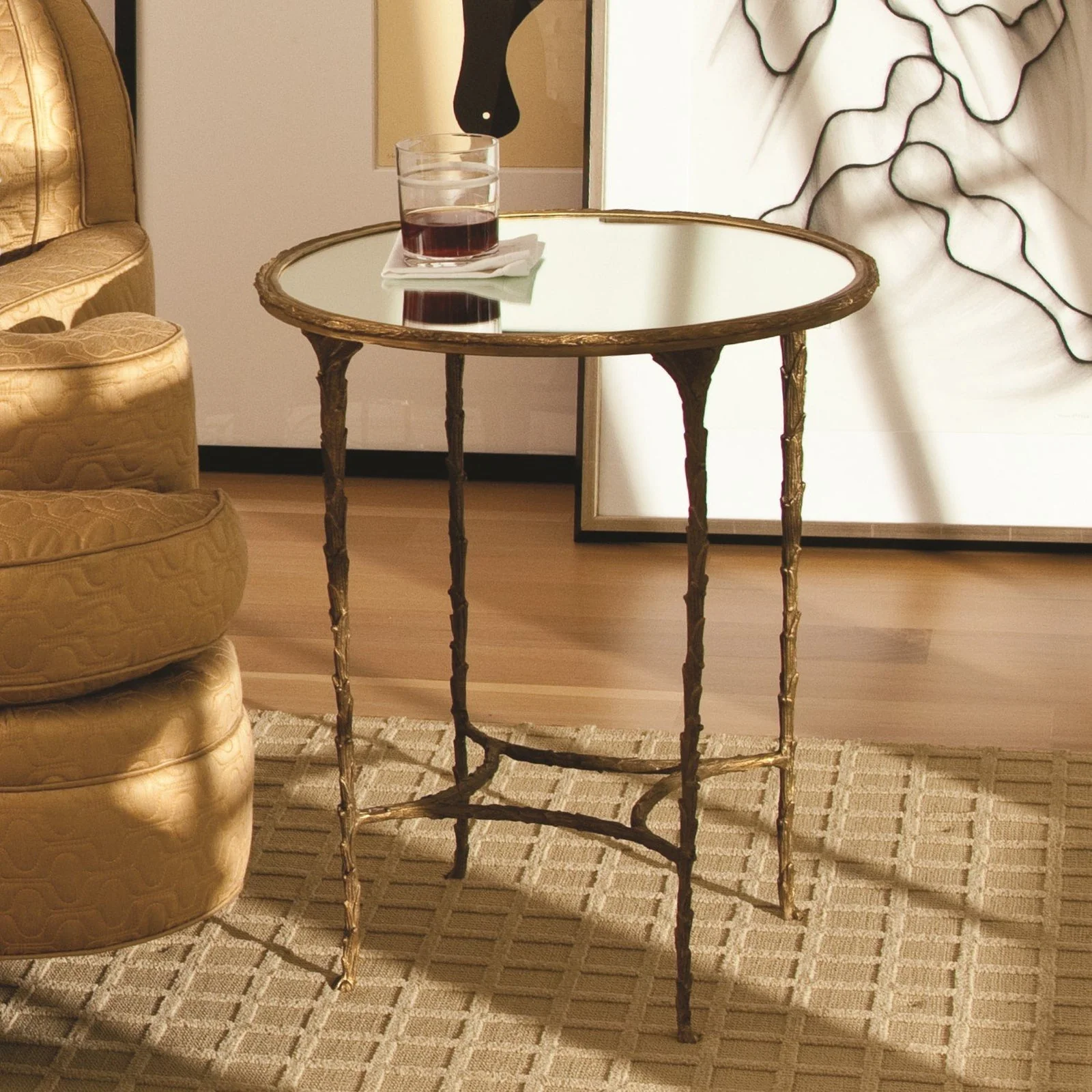 Global Views Organic Side Table - Image 3