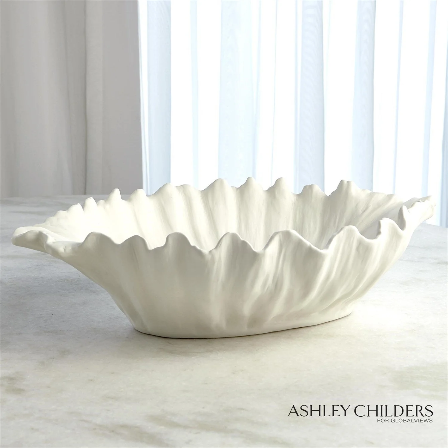Global Views Organic Wave Bowl by Ashley Childers - Image 2