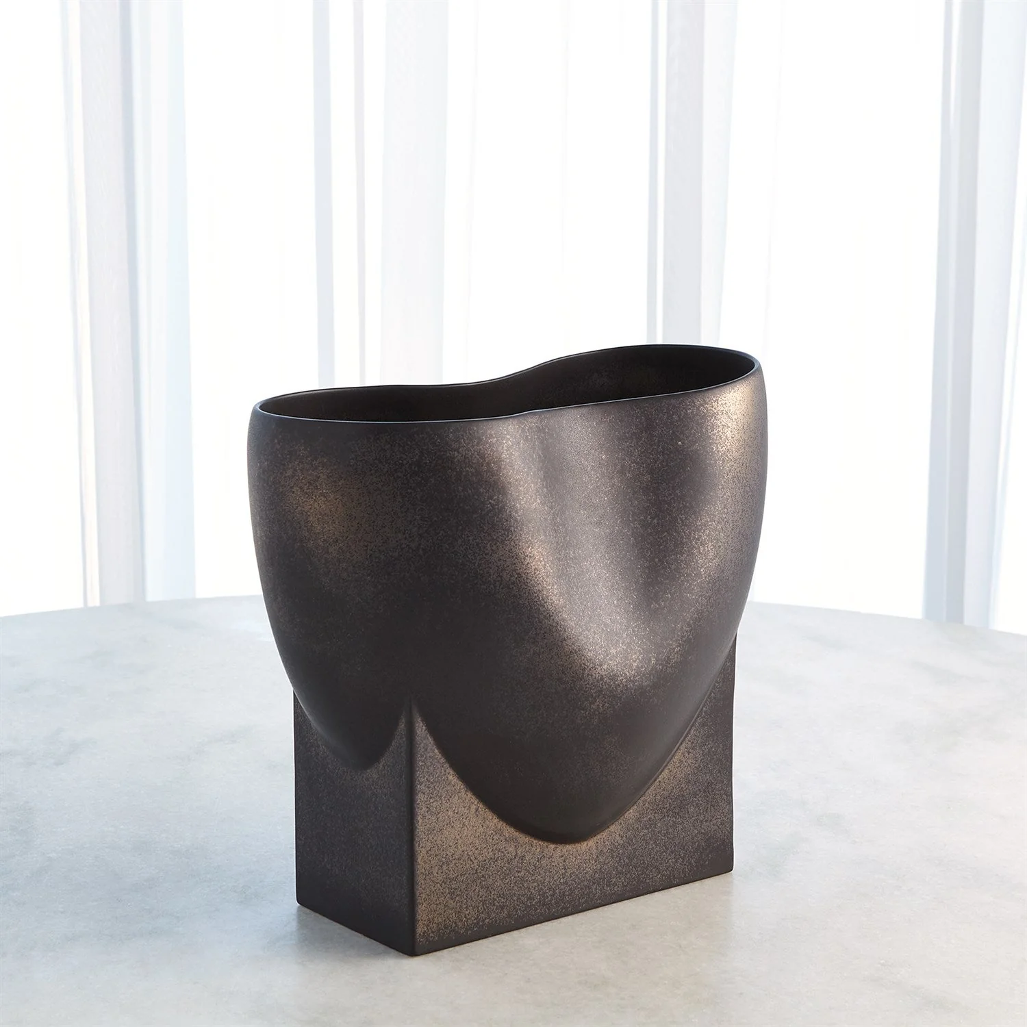 Global Views Orpheus Vases & Bowl - Bronze - Image 5