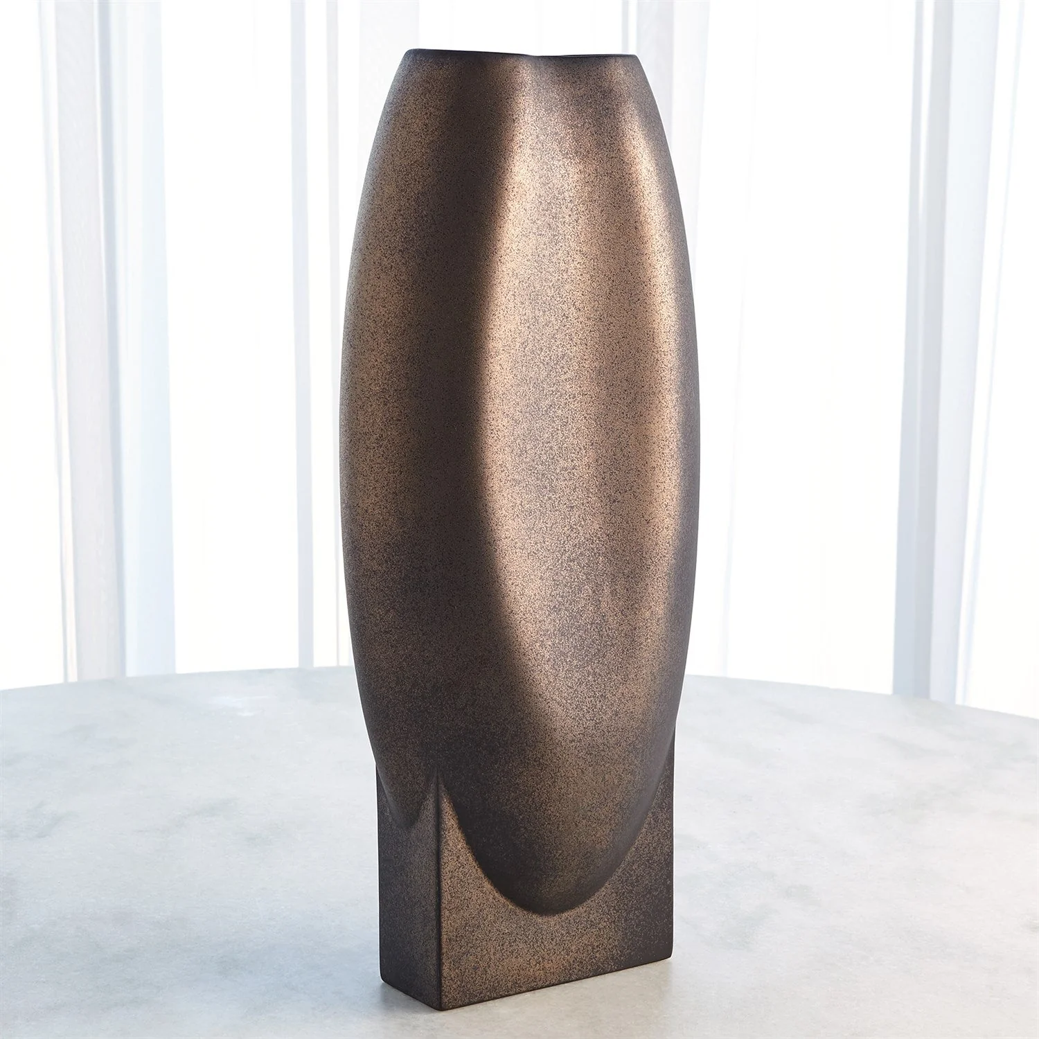 Global Views Orpheus Vases & Bowl - Bronze - Image 8