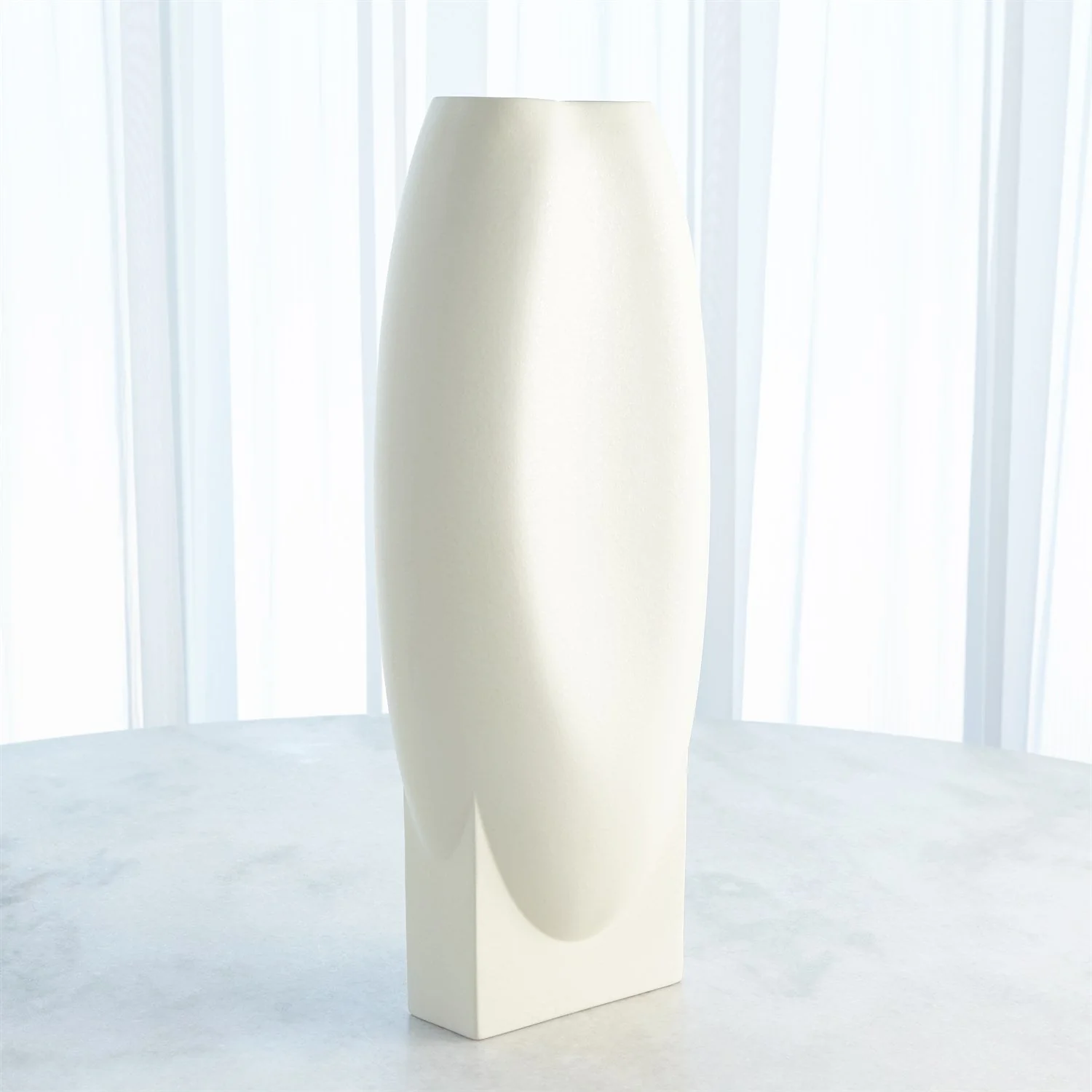 Global Views Orpheus Vases & Bowl - Ivory - Image 8