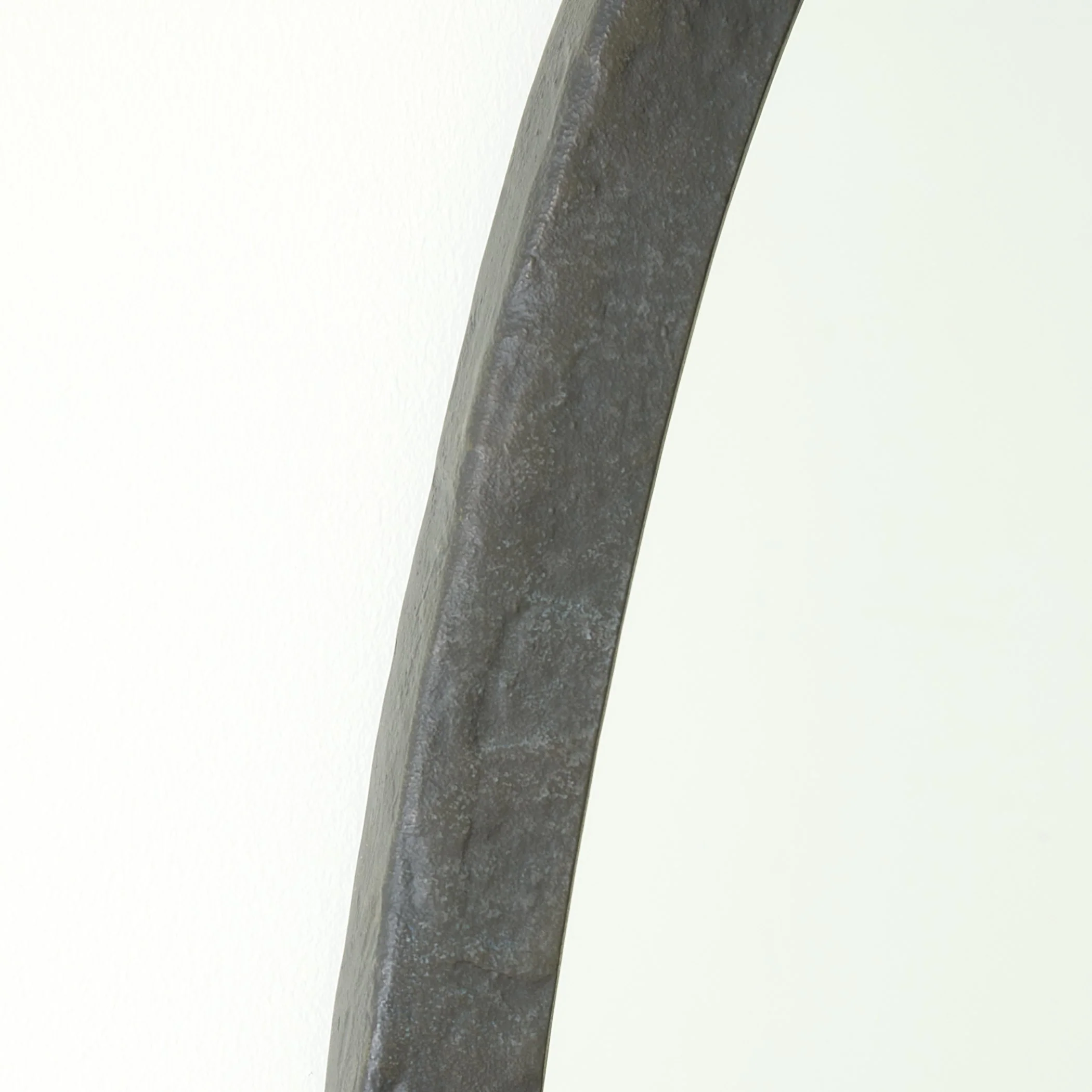 Global Views Oval Mirror Forged Iron - Image 3