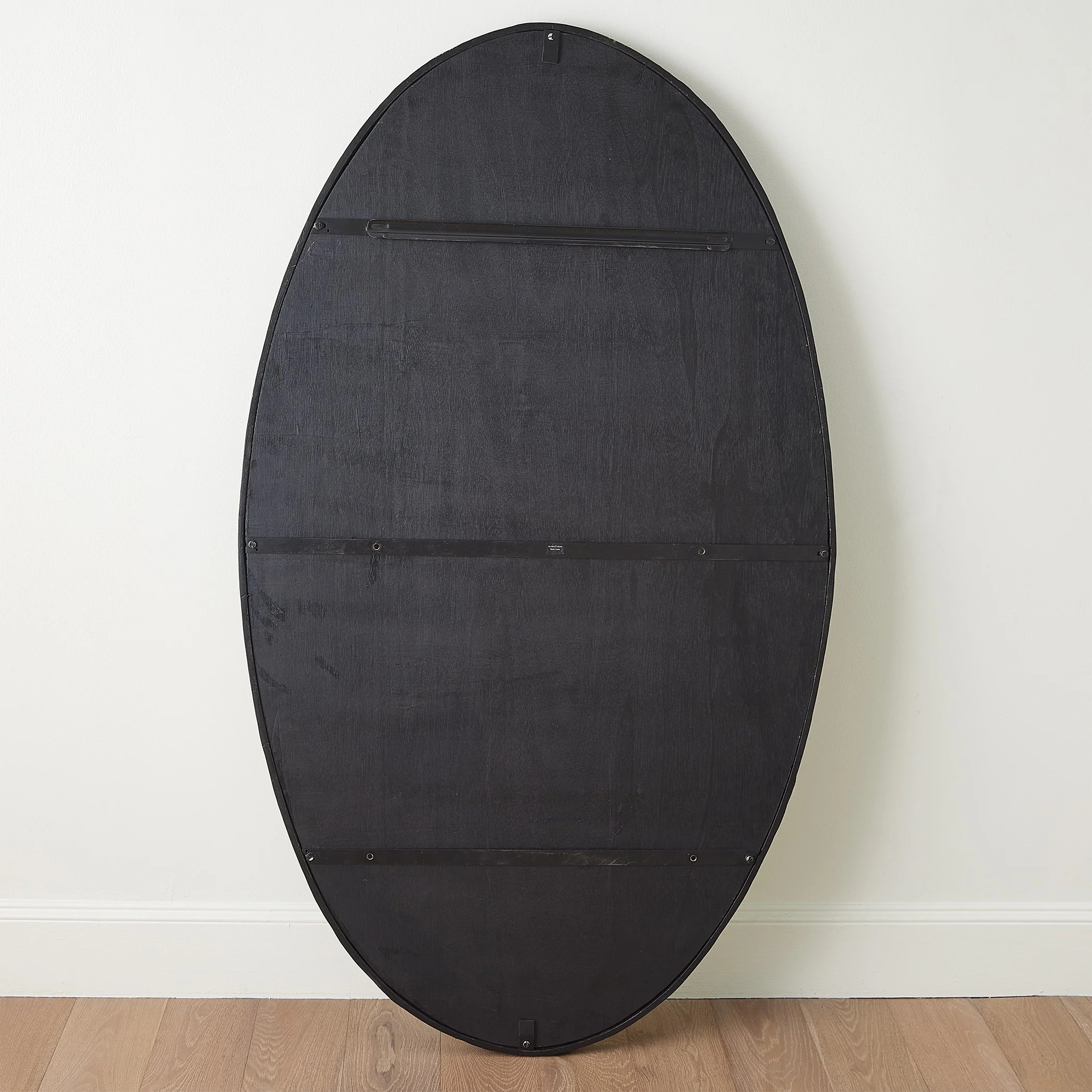 Global Views Oval Mirror Forged Iron - Image 4