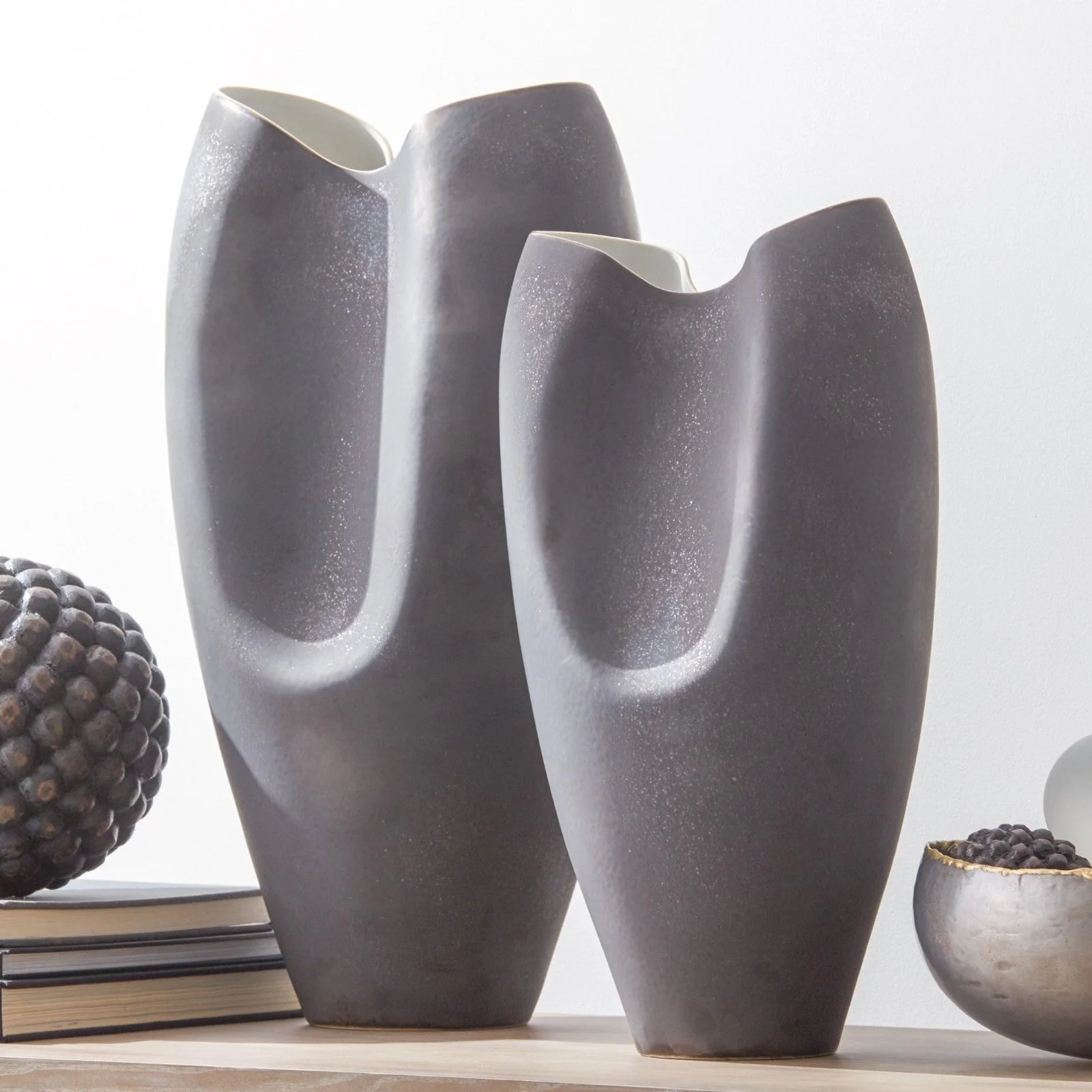 Global Views Oxus Pinched Vase - Image 4