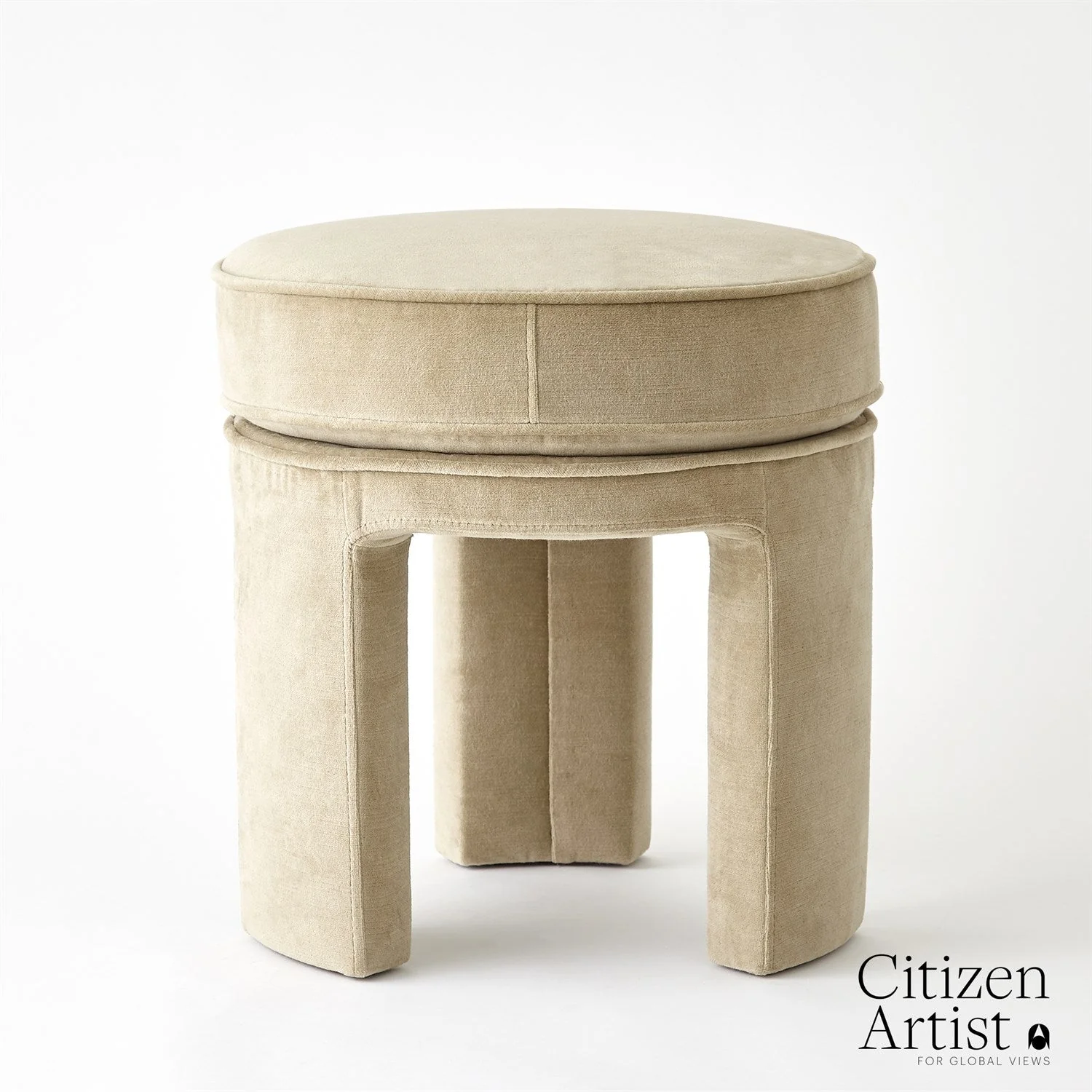 Global Views Papu Stool - Image 4