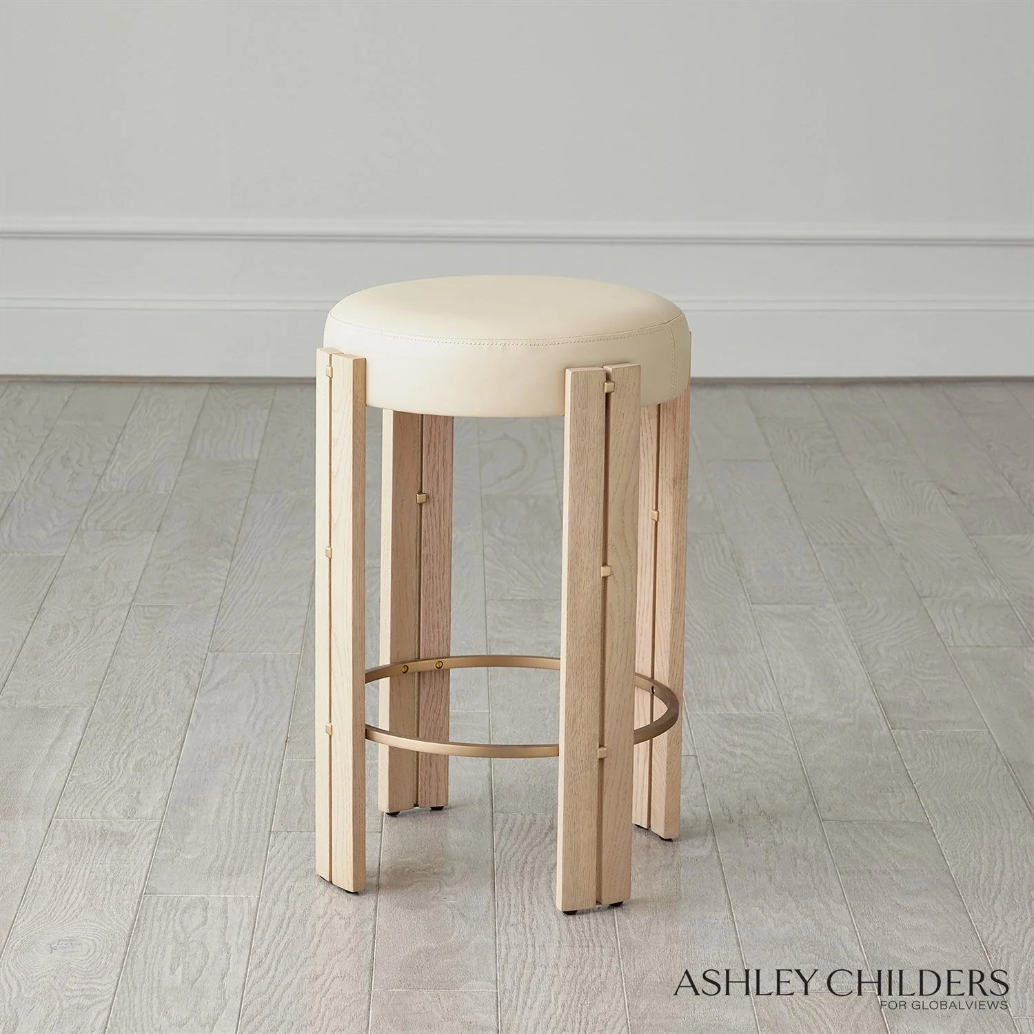 Global Views Paxton Counter Stool by Ashley Childers - Image 3