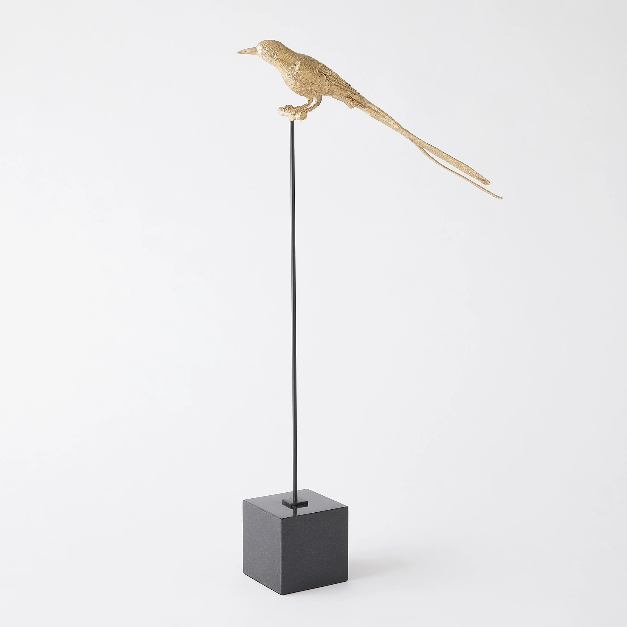 Global Views Perched Swallow Brass - Image 10