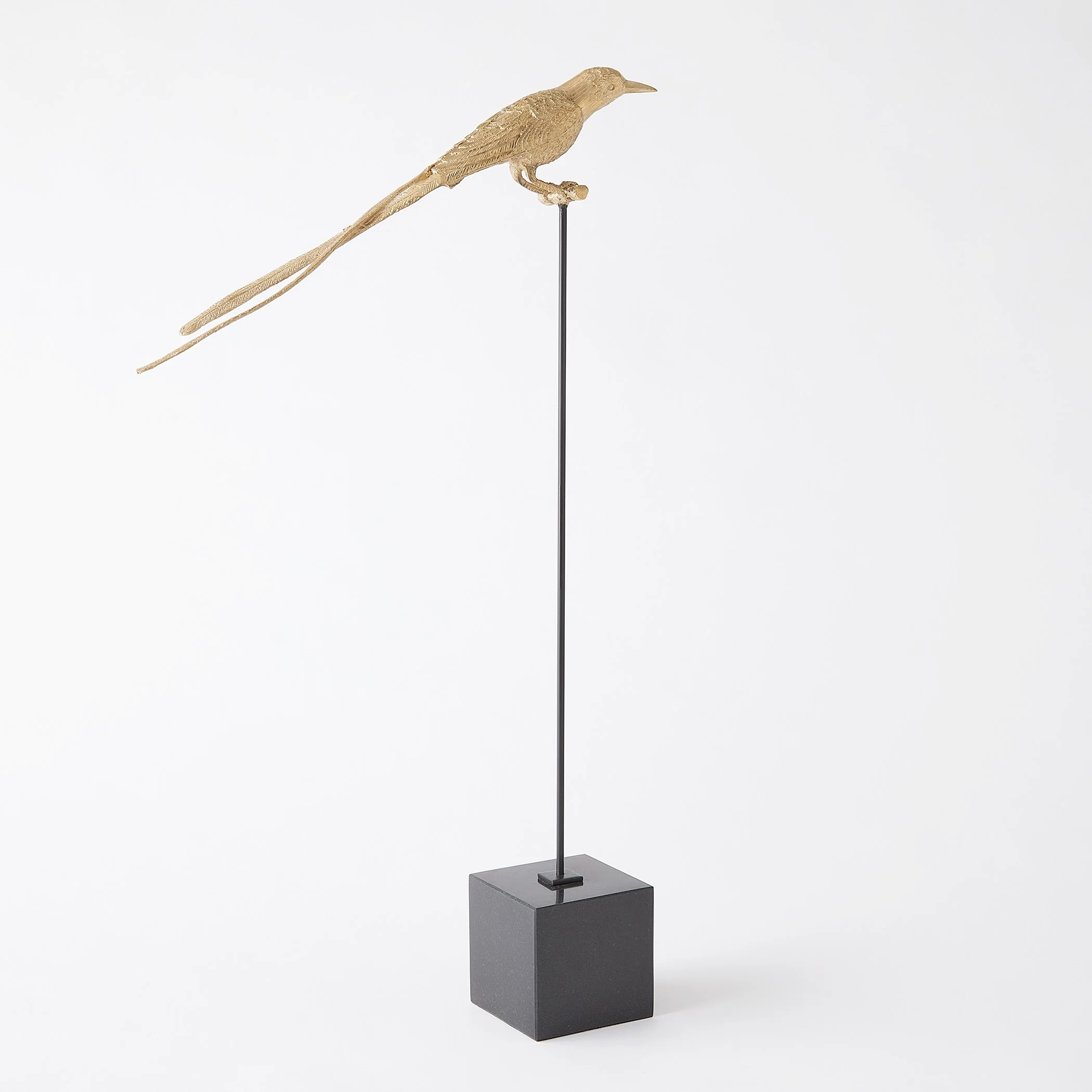 Global Views Perched Swallow Brass - Image 11
