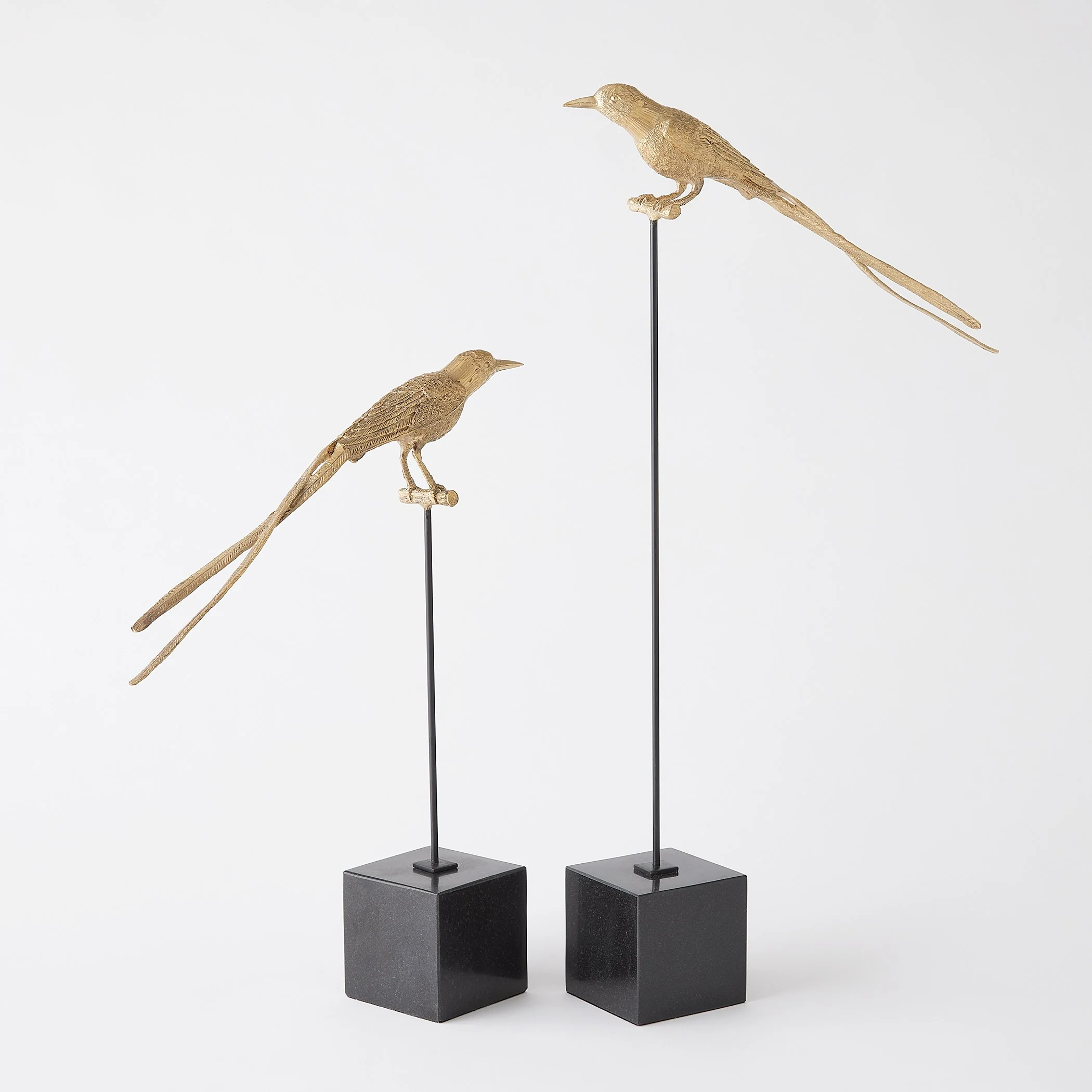 Global Views Perched Swallow Brass - Image 5