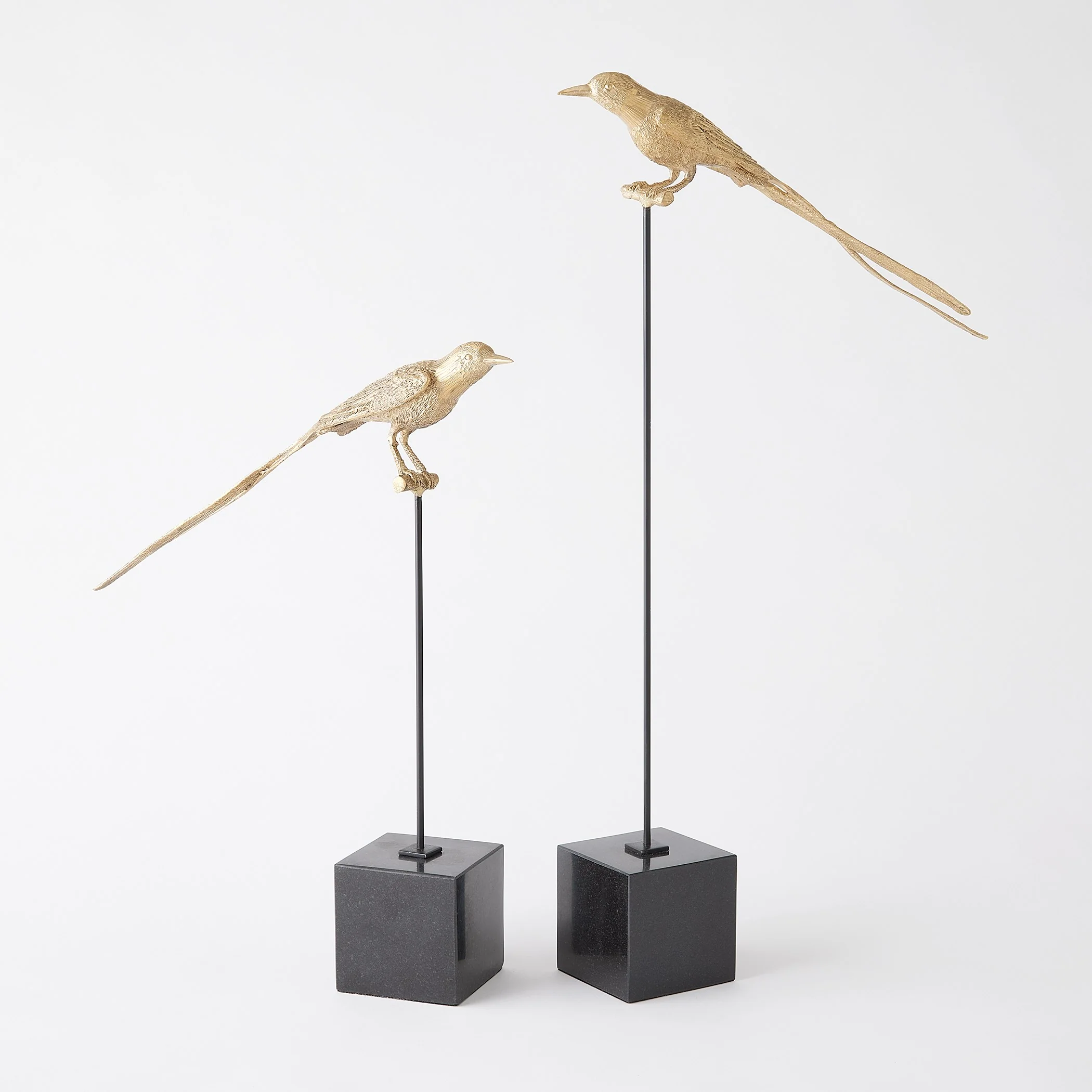 Global Views Perched Swallow Brass - Image 6