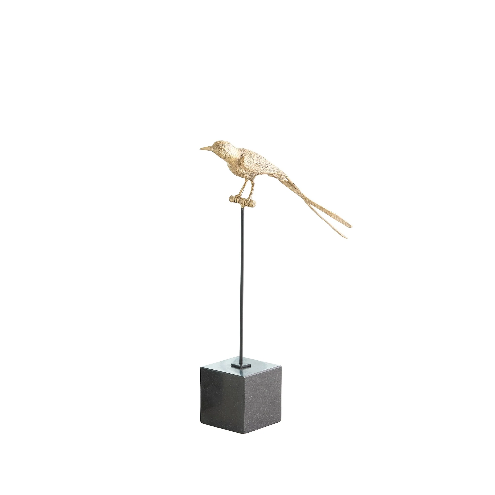 Global Views Perched Swallow Brass - Image 9