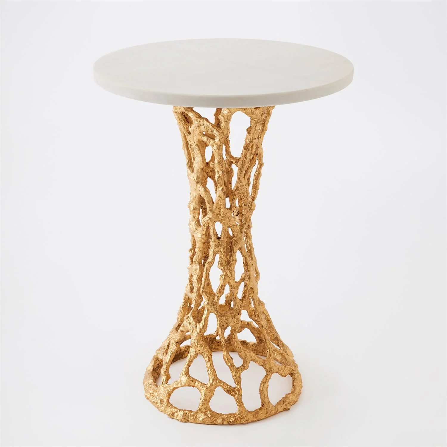 Global Views Perforated Side Table - Image 10