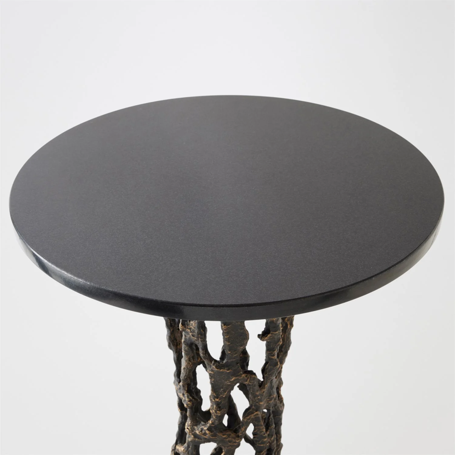 Global Views Perforated Side Table - Image 2