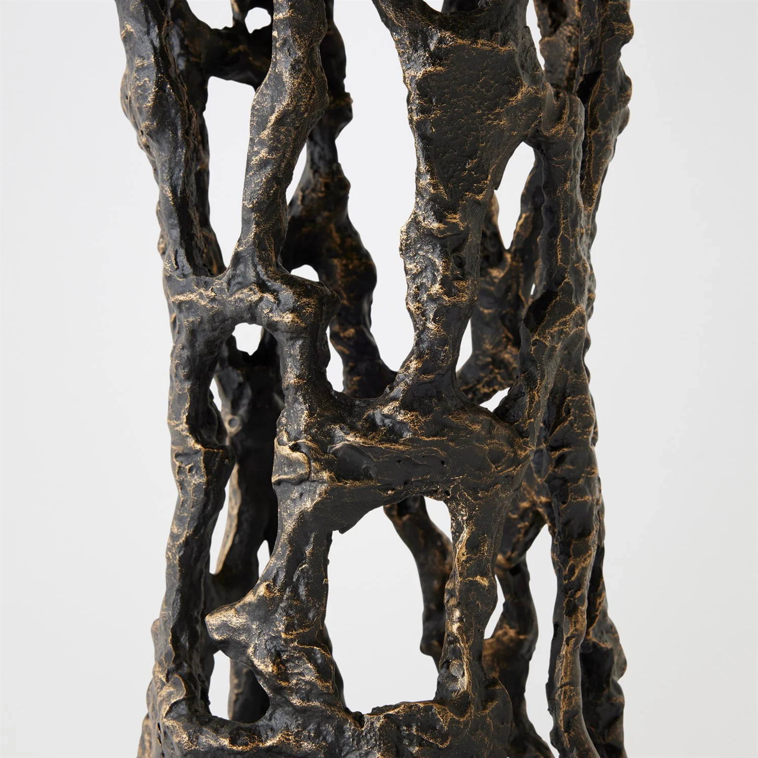 Global Views Perforated Side Table - Image 3