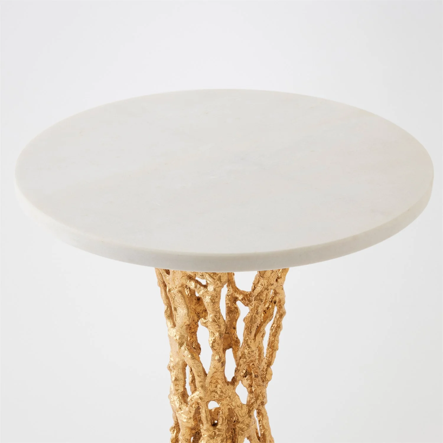 Global Views Perforated Side Table - Image 6