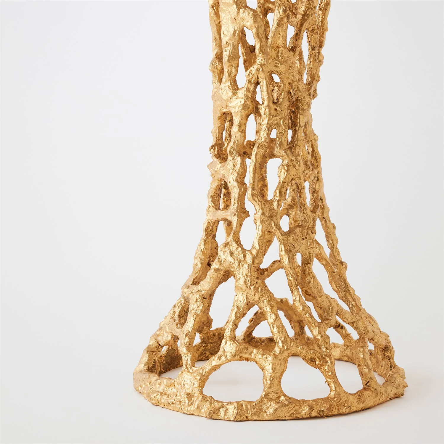 Global Views Perforated Side Table - Image 8