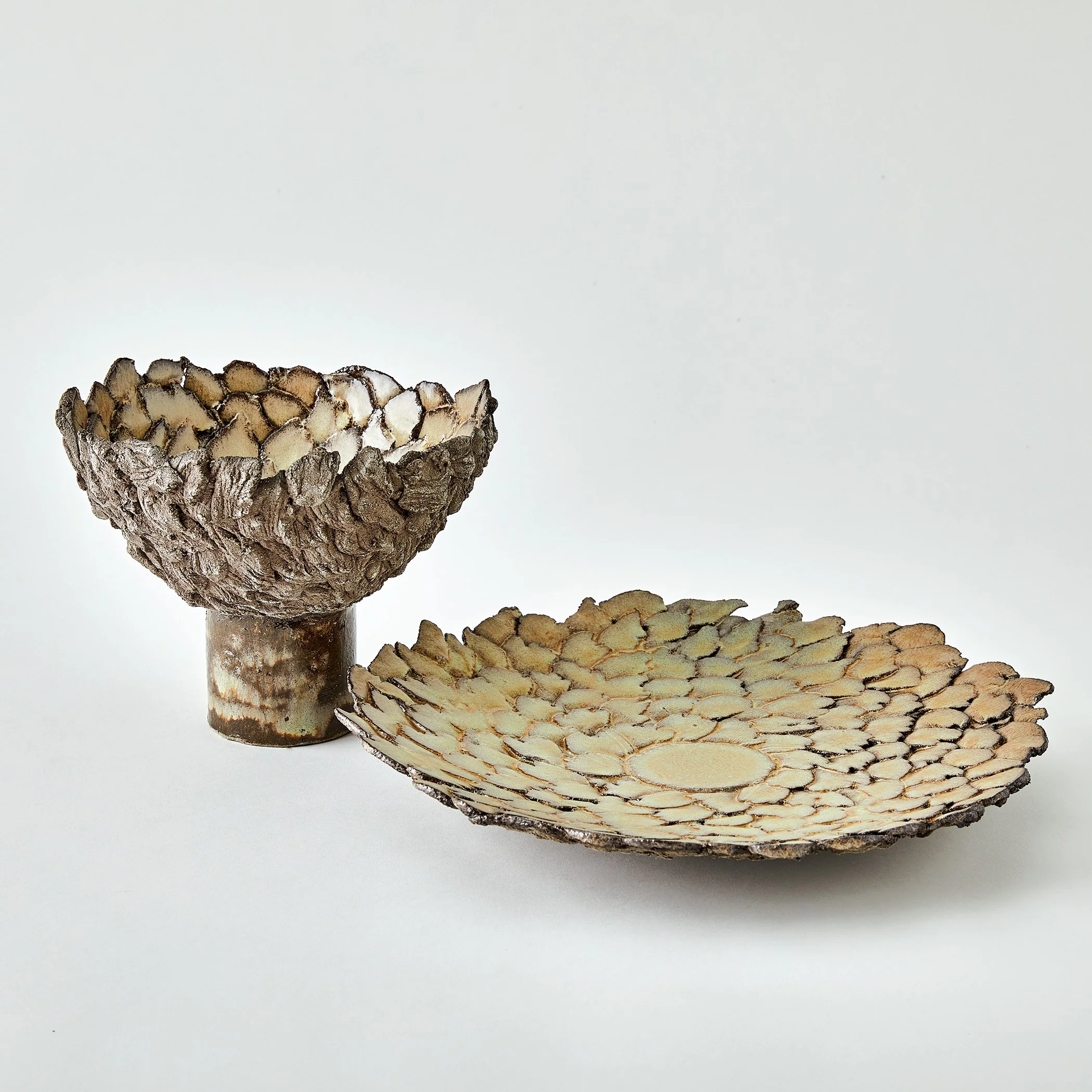 Global Views Petaled Pedestal - Image 3