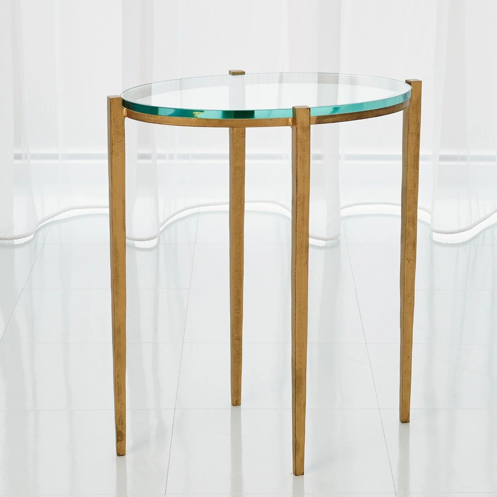 Global Views Petite Oval Accent Table - Image 2