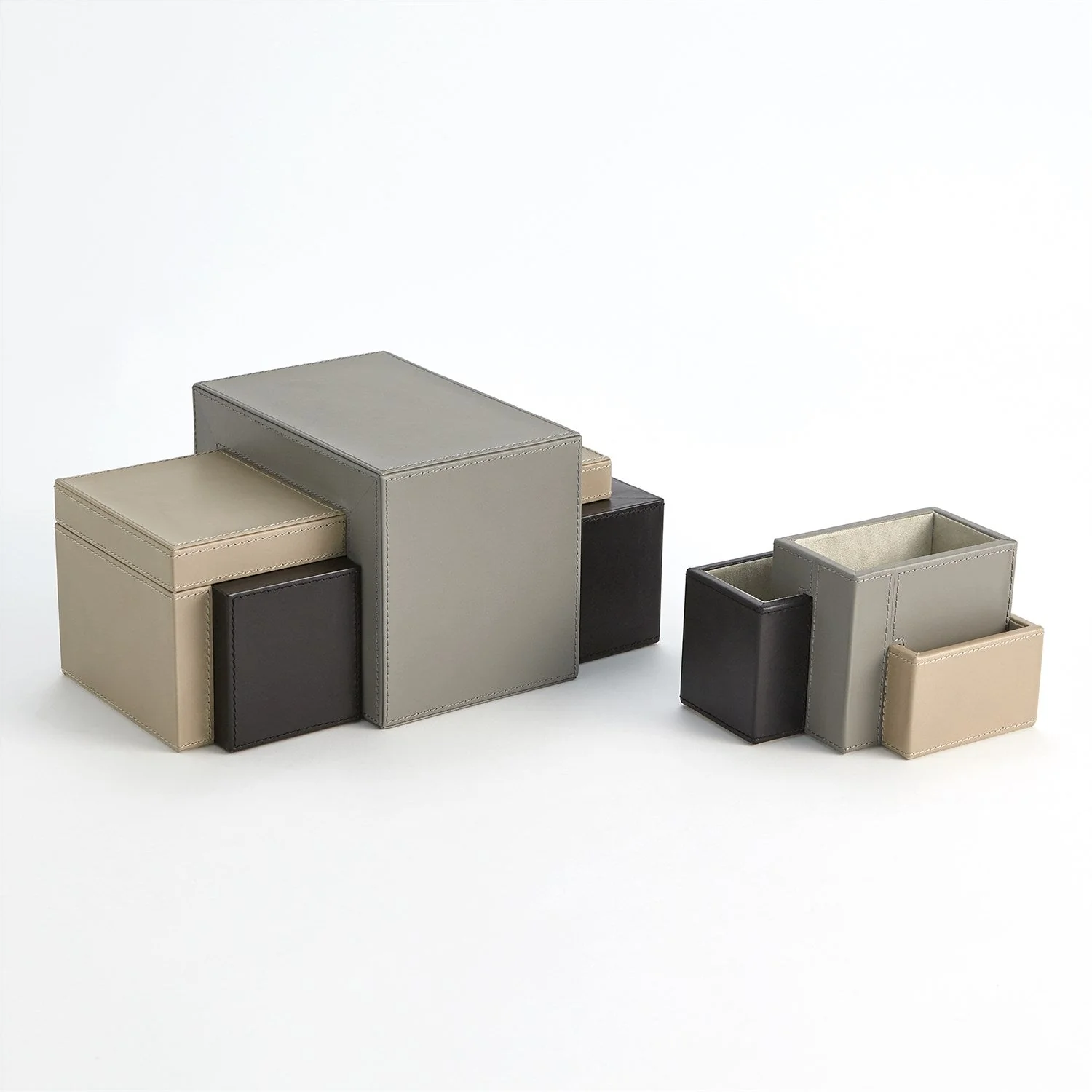 Global Views Piet TriColor Box - Image 7