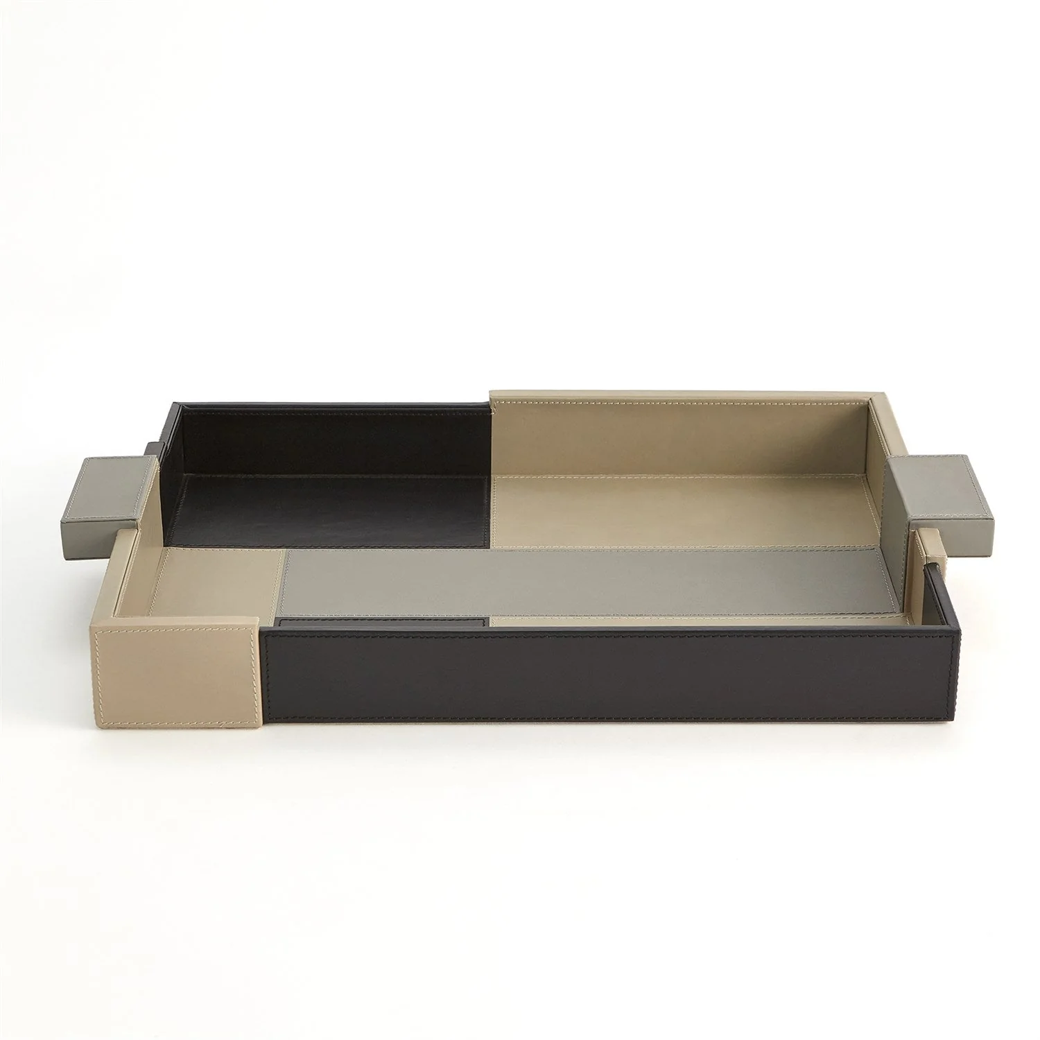 Global Views Piet TriColor Tray - Image 5