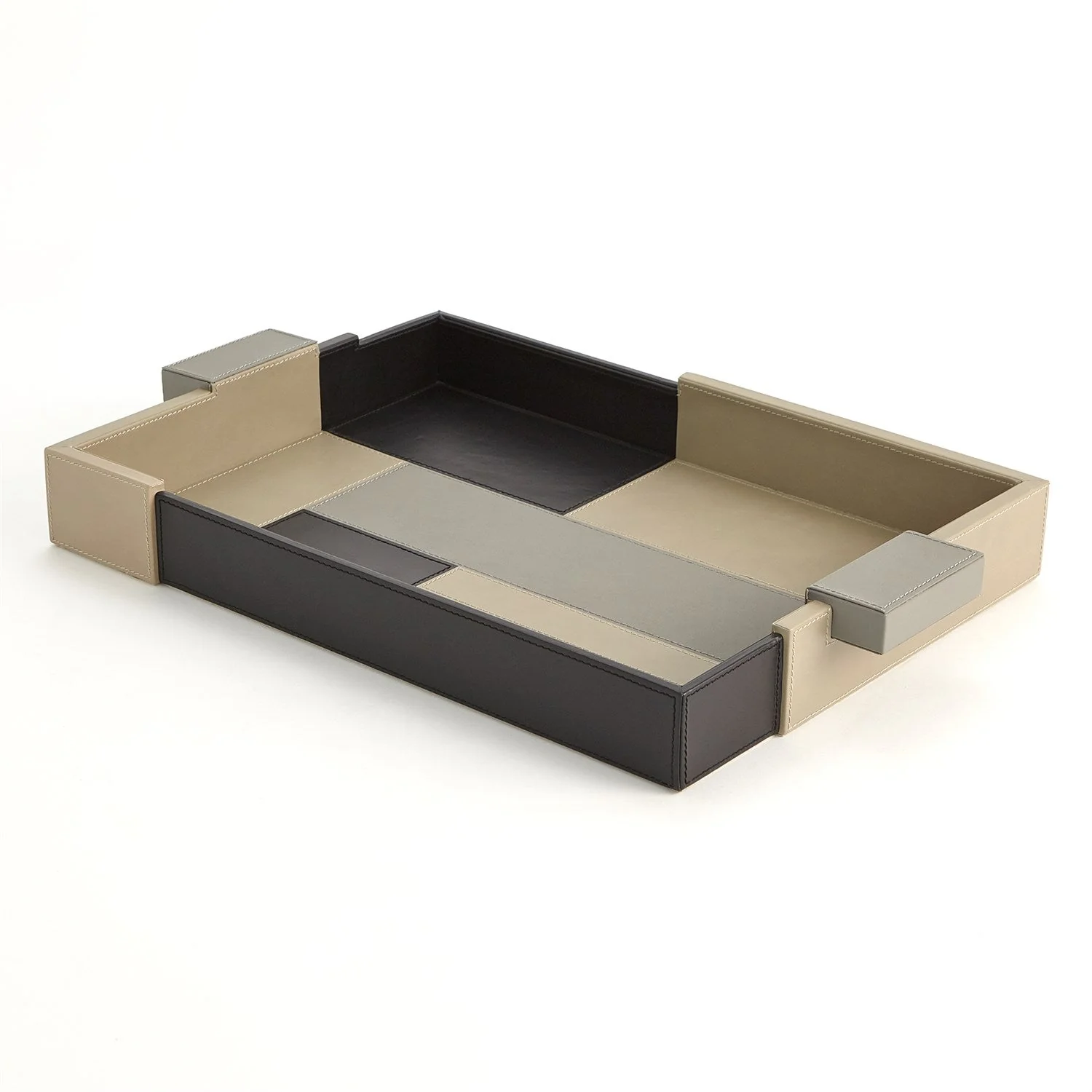 Global Views Piet TriColor Tray - Image 7