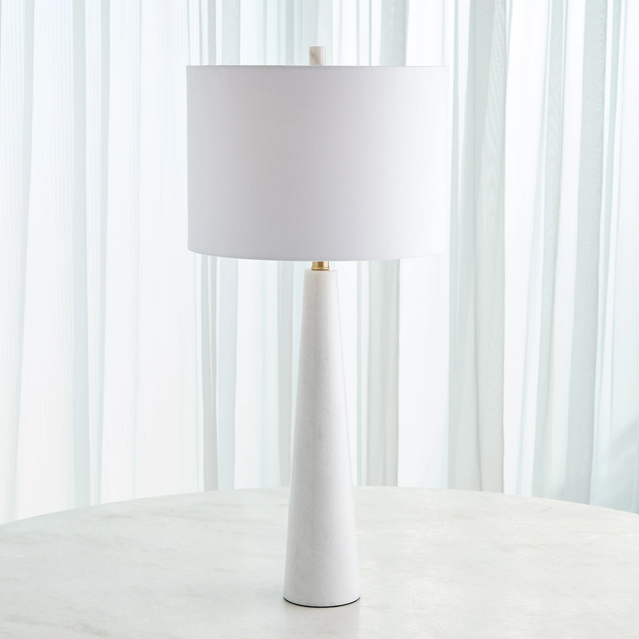 Global Views Pinnacle Marble Lamp - Image 3