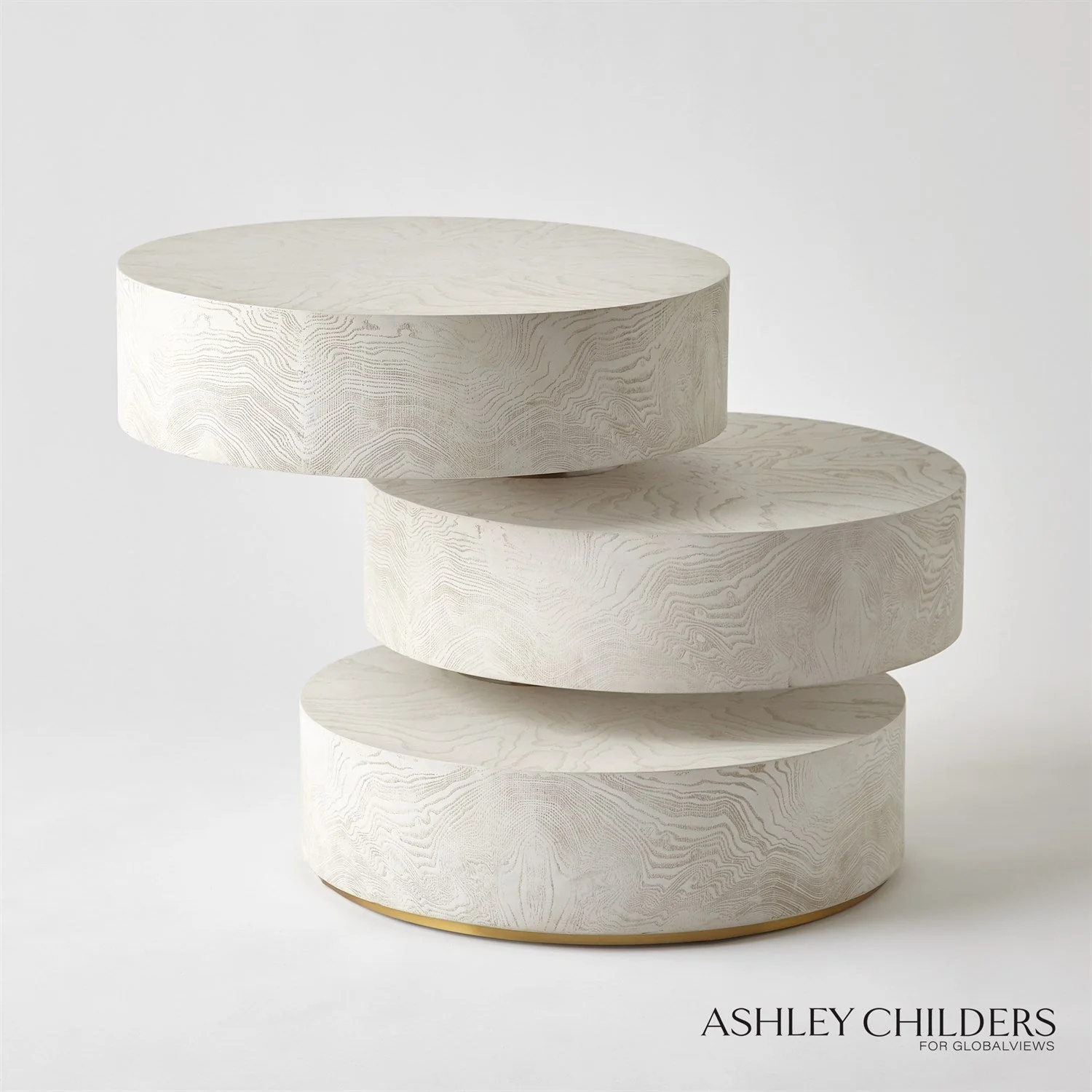 Global Views Pivot Side Table by Ashley Childers - Image 3
