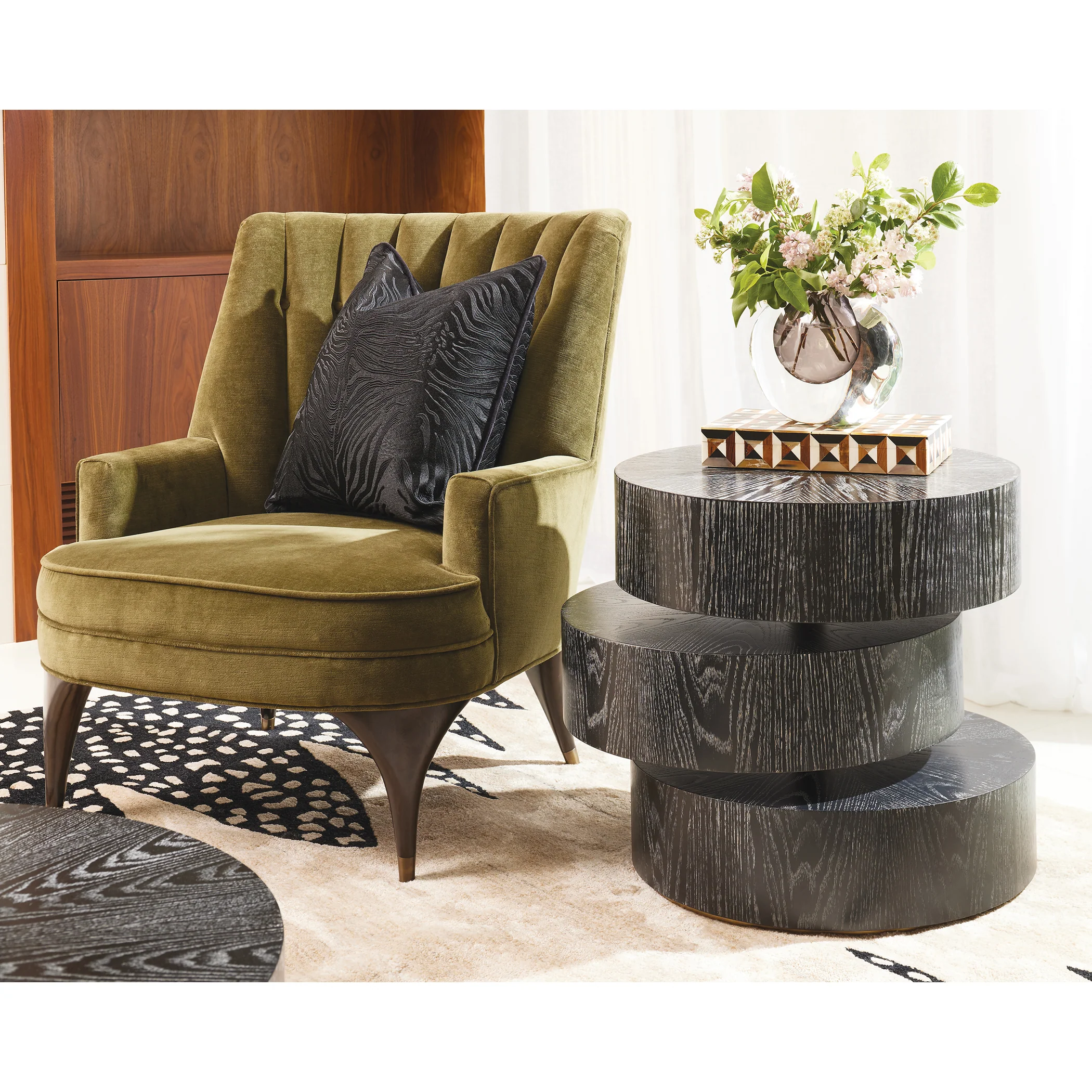Global Views Pivot Side Table by Ashley Childers - Image 5