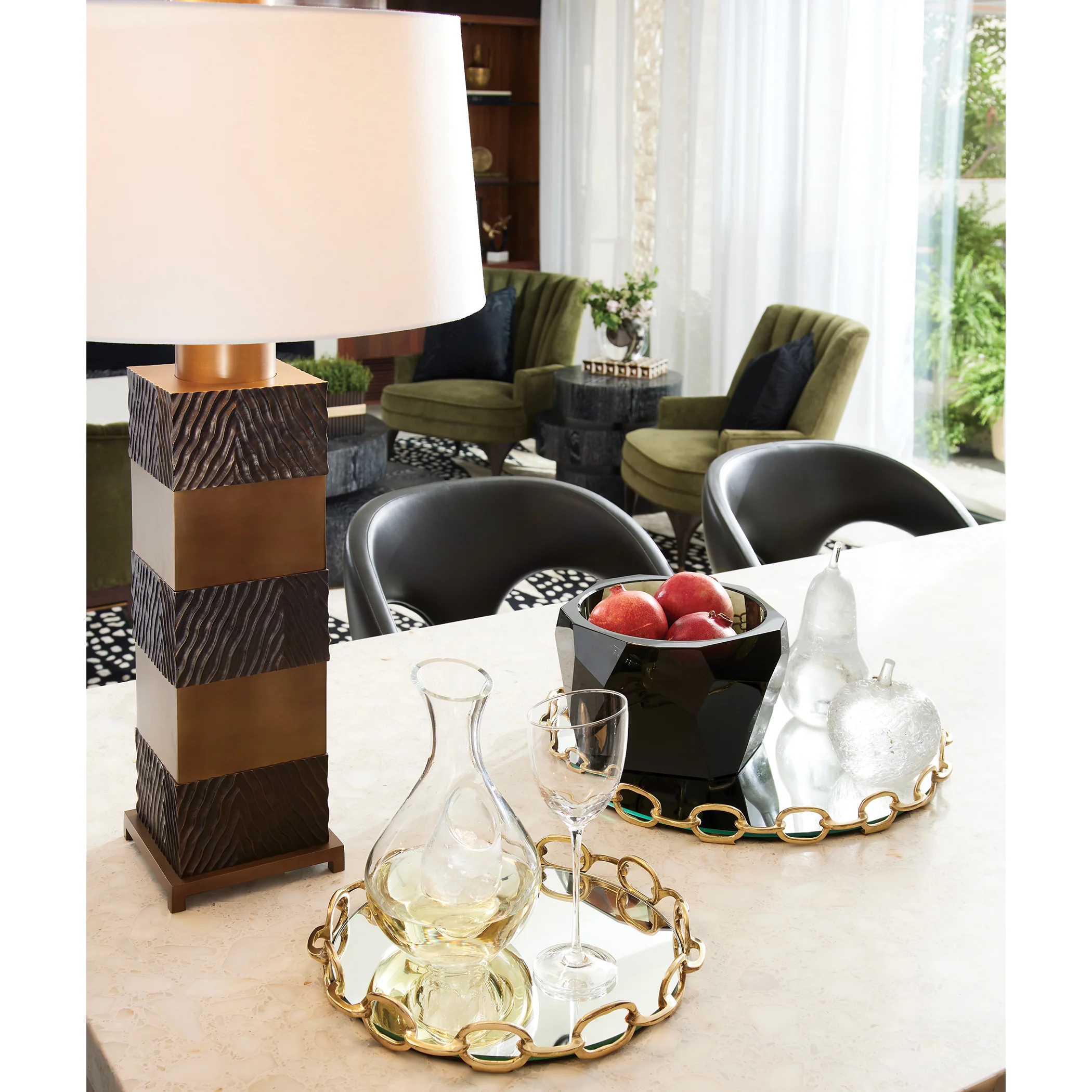 Global Views Pivot Side Table by Ashley Childers - Image 8