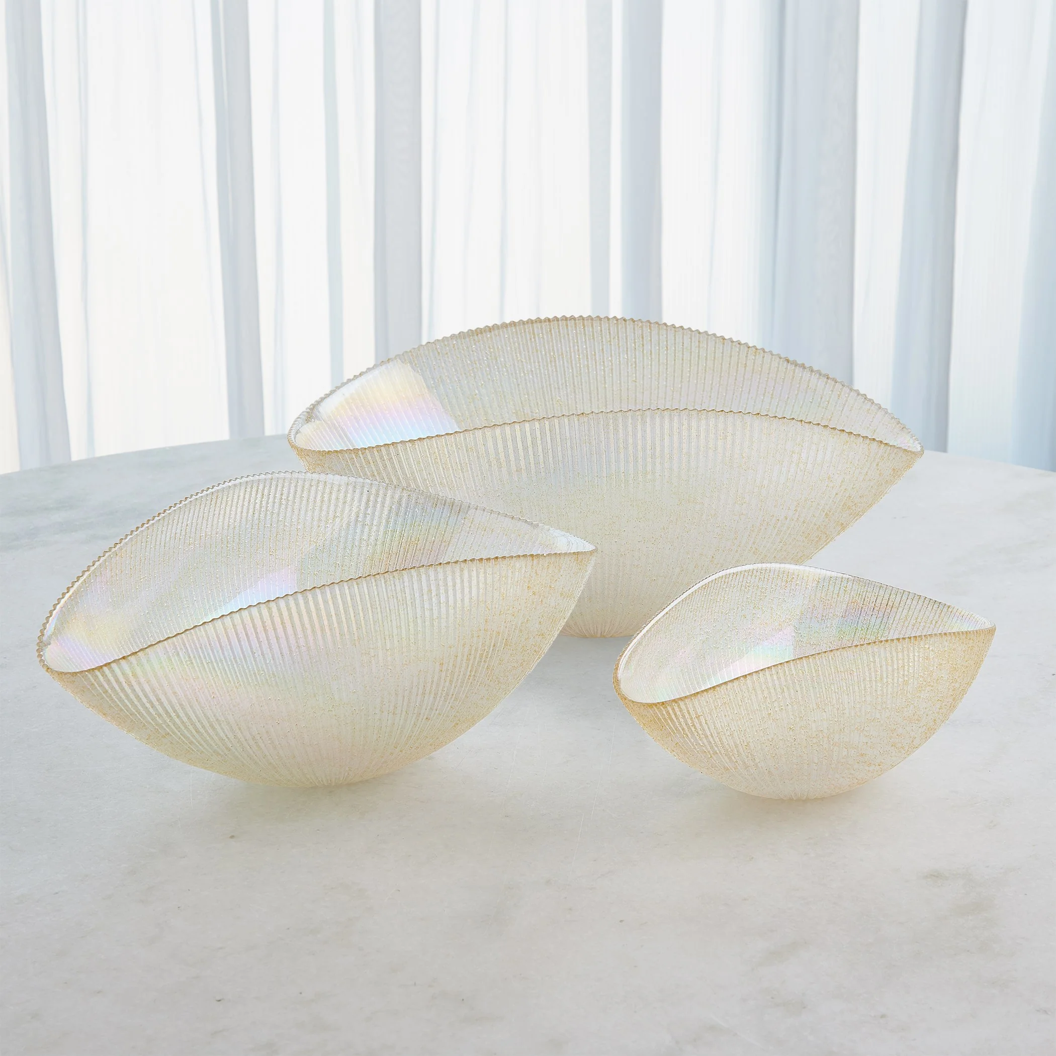 Global Views Pleated Bowl - Image 5