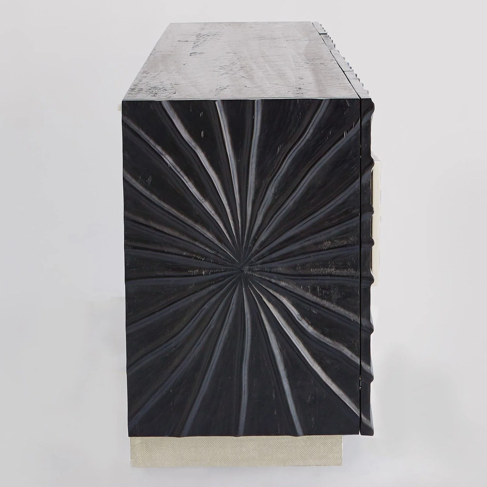 Global Views Pleated Media Cabinet - Image 3