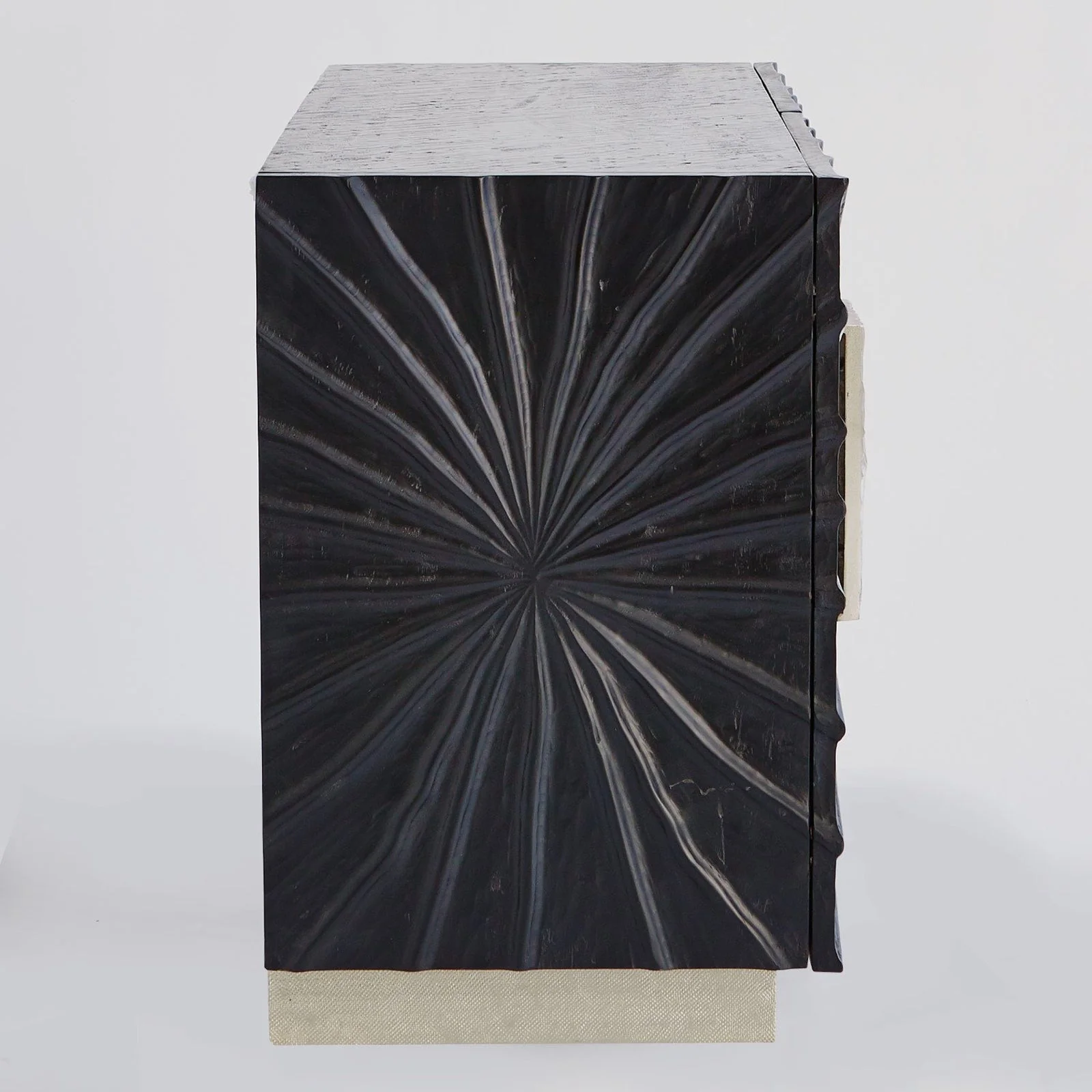 Global Views Pleated Two Door Cabinet - Image 3